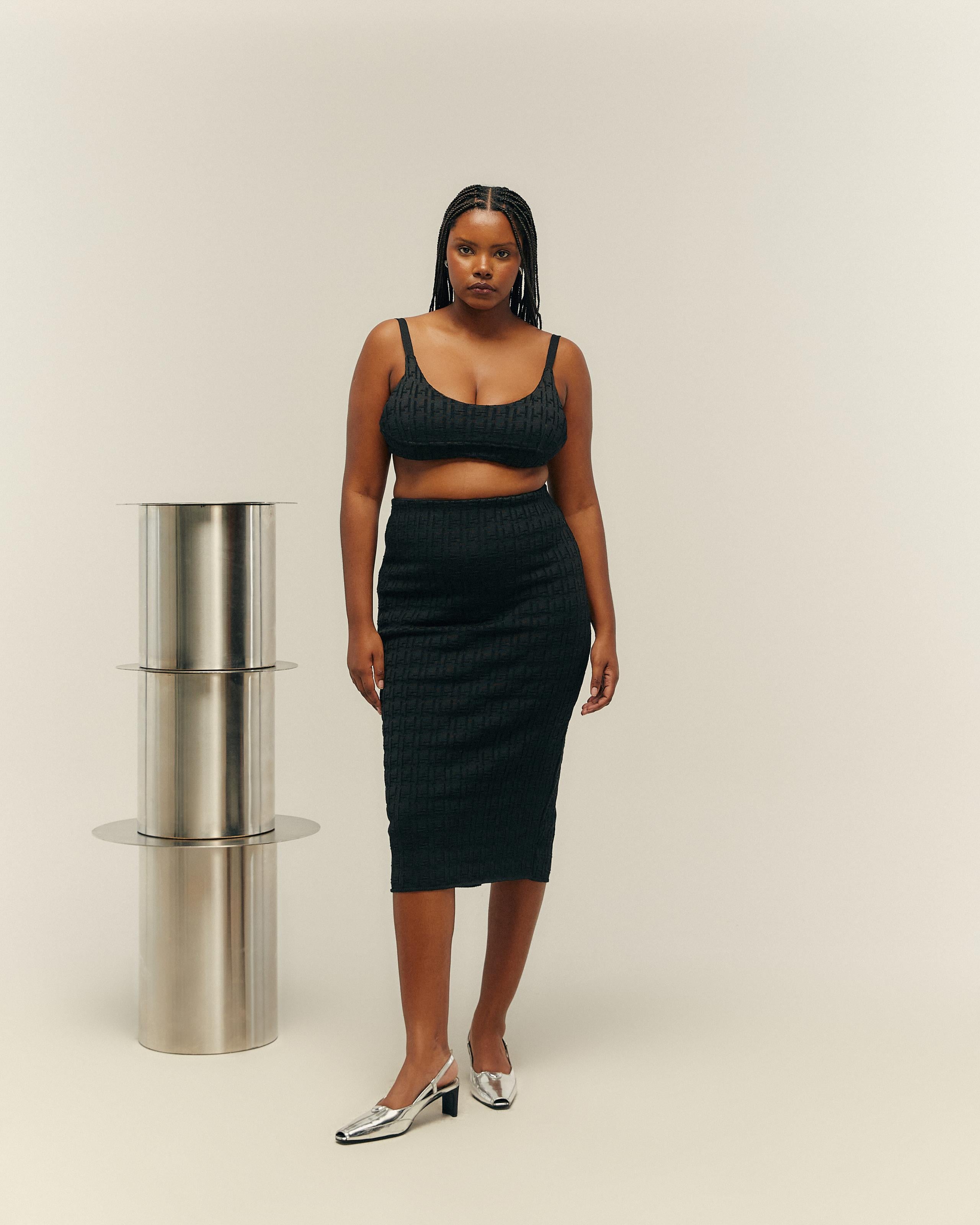 Top Amanda Tricot Estampa h