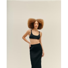 Haight — Top Amanda Tricot Estampa H