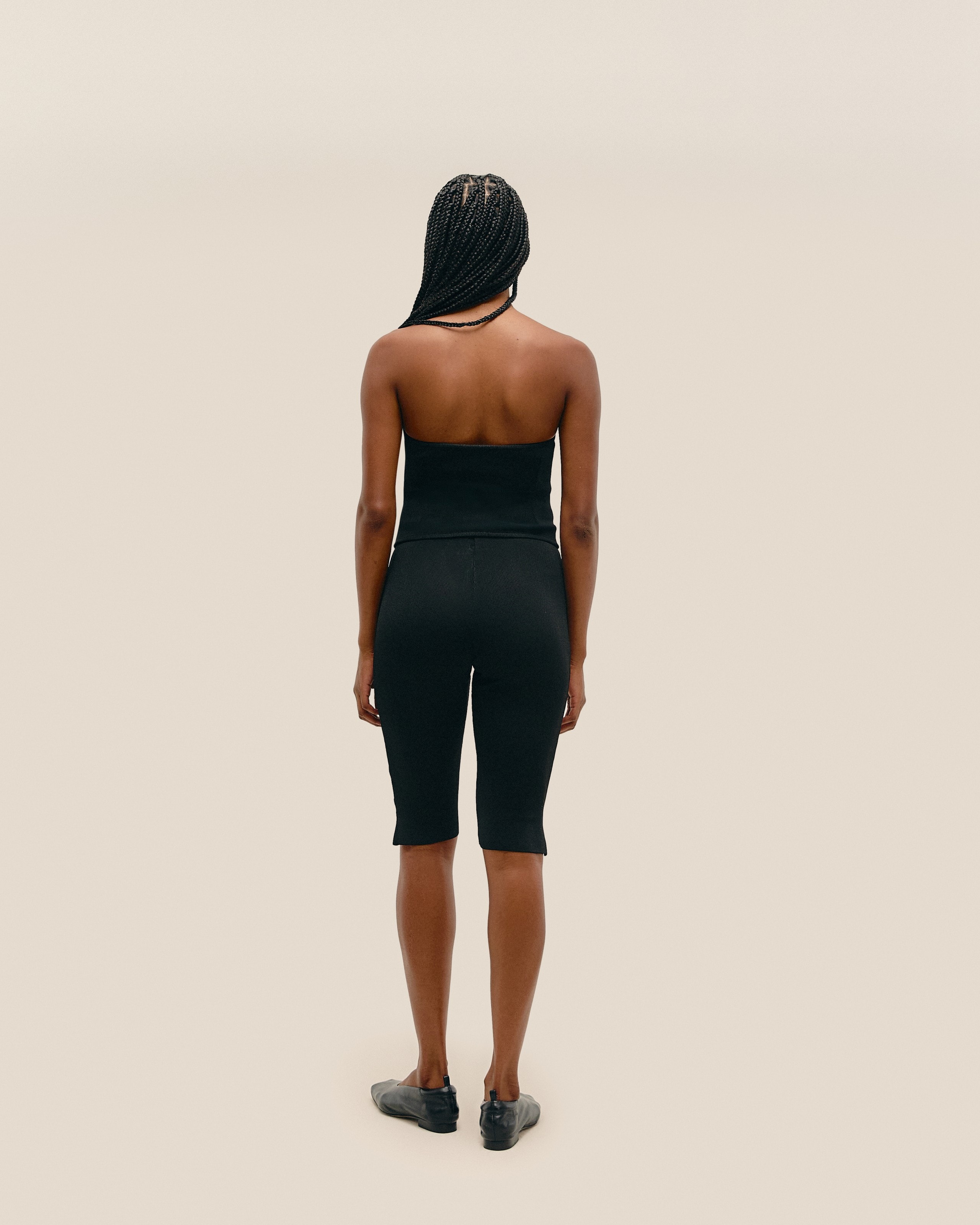 Top Circulo Tricot Preto