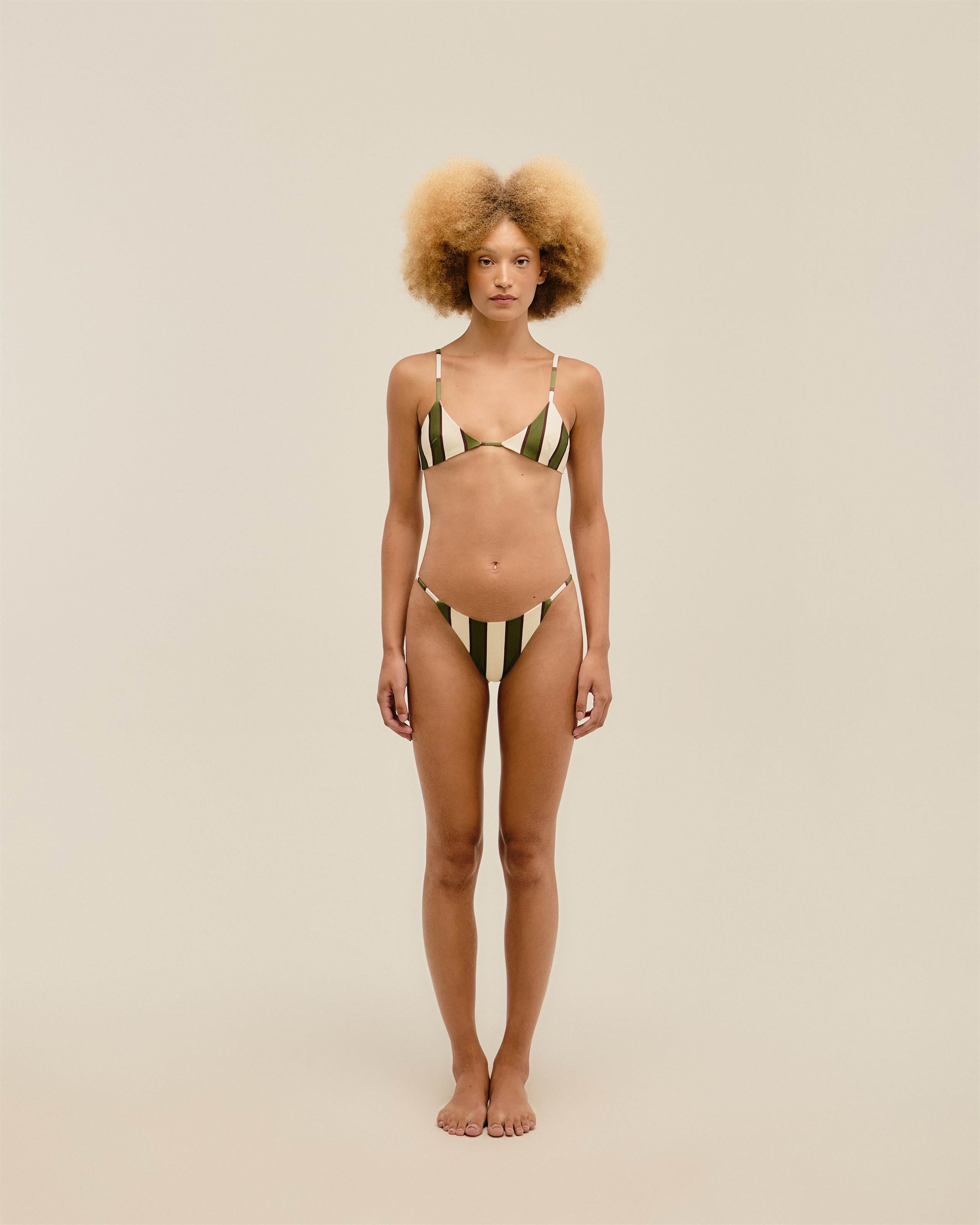 Top Cora Listras Verde