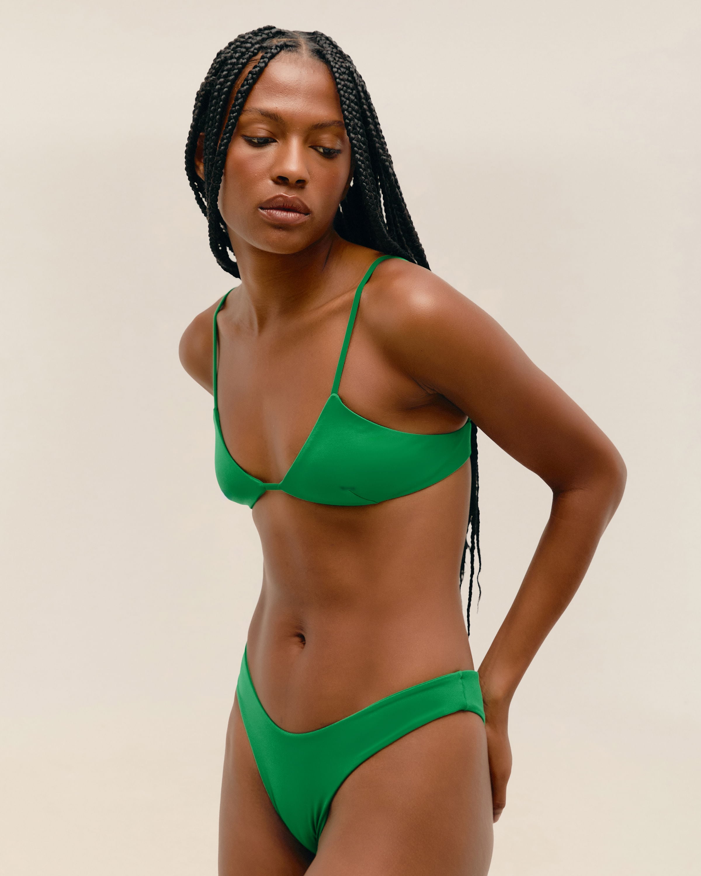 Top Cora Verde Vintage