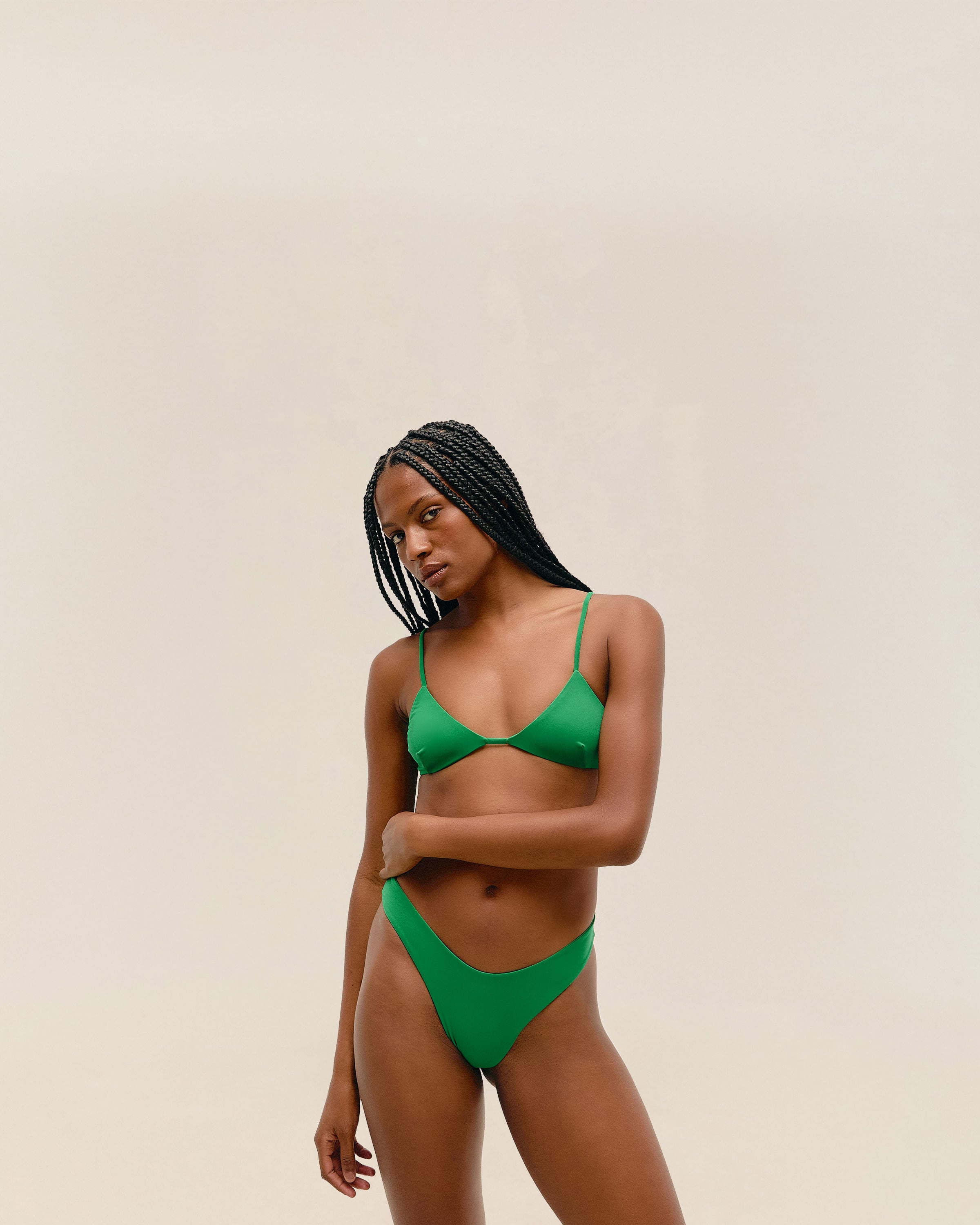 Top Cora Verde Vintage