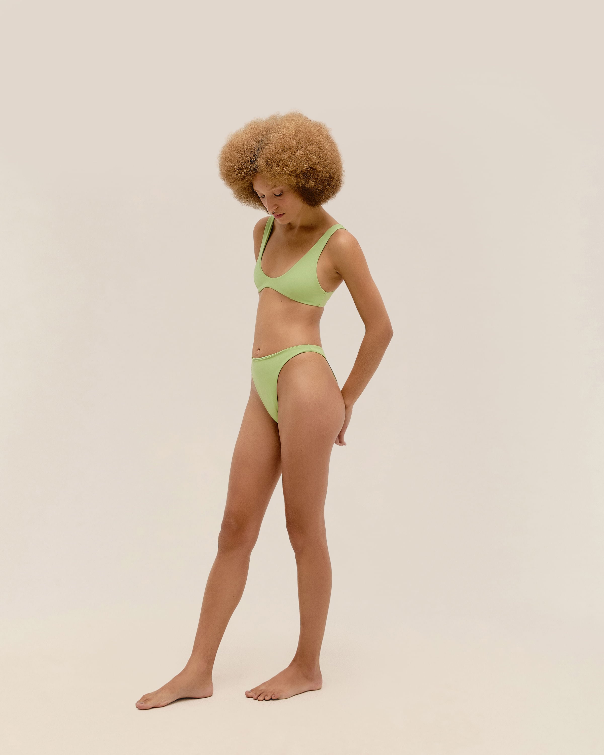 Top Juliana Verde Canoa