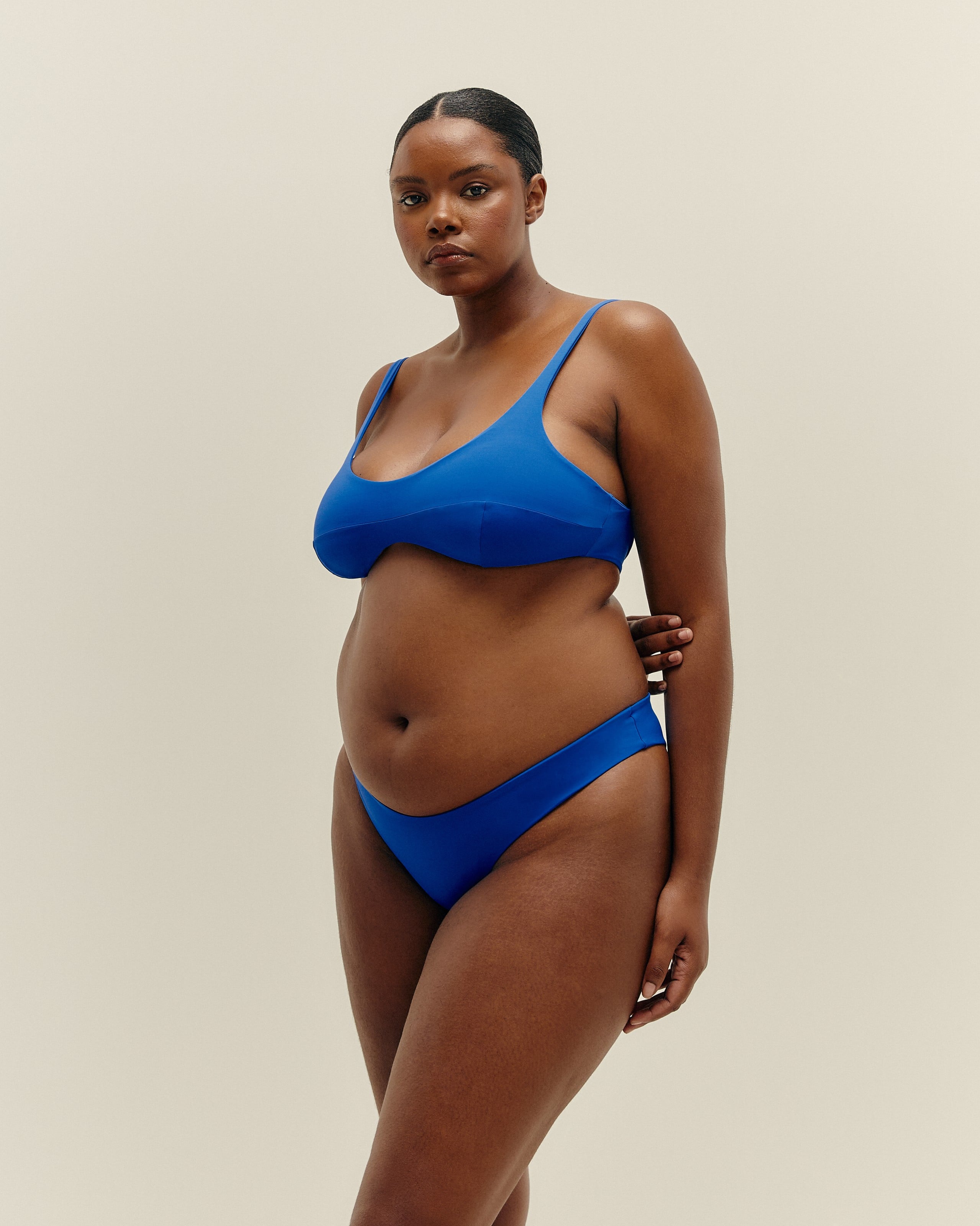 Top Laura Azul Cobalto