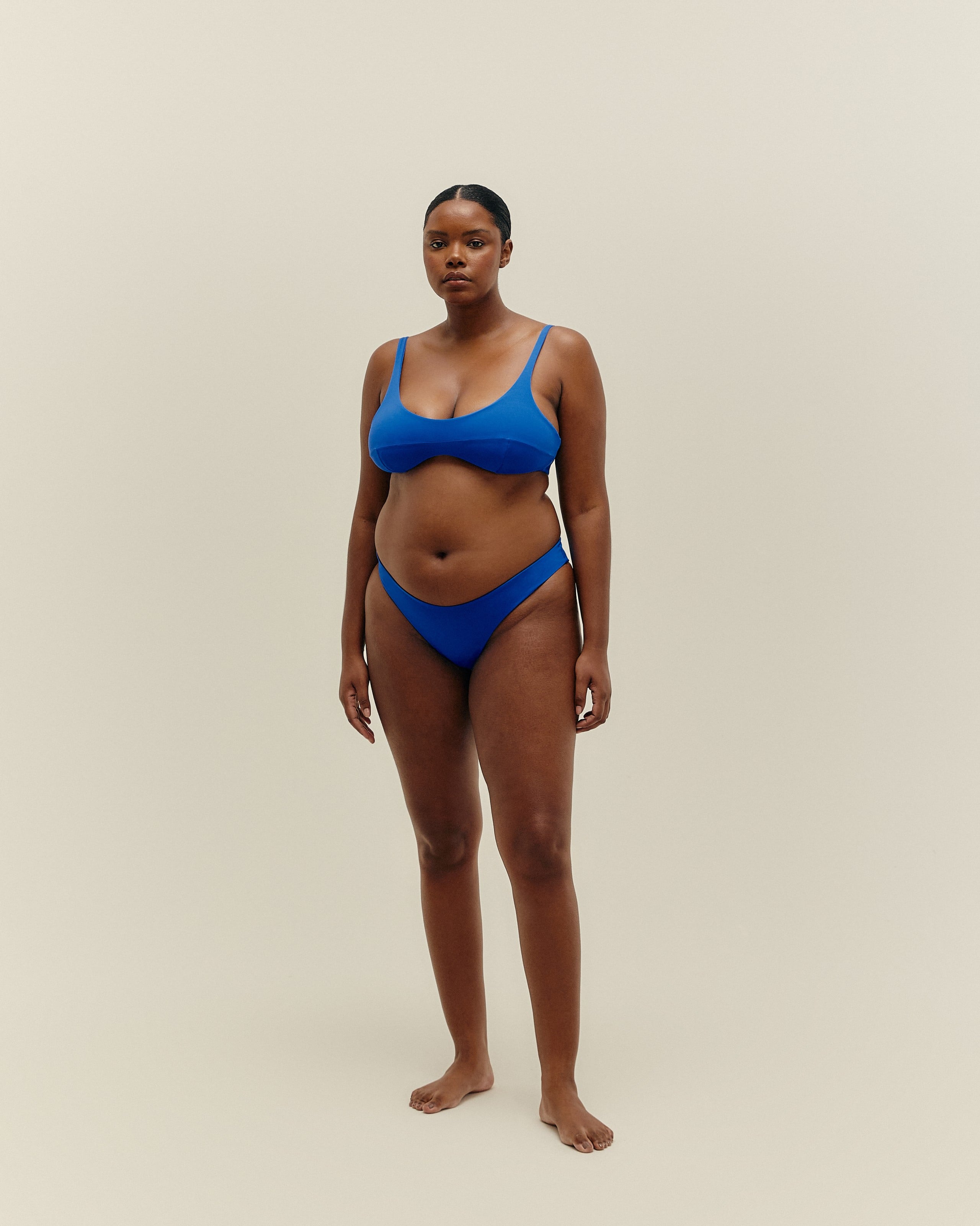 Top Laura Azul Cobalto