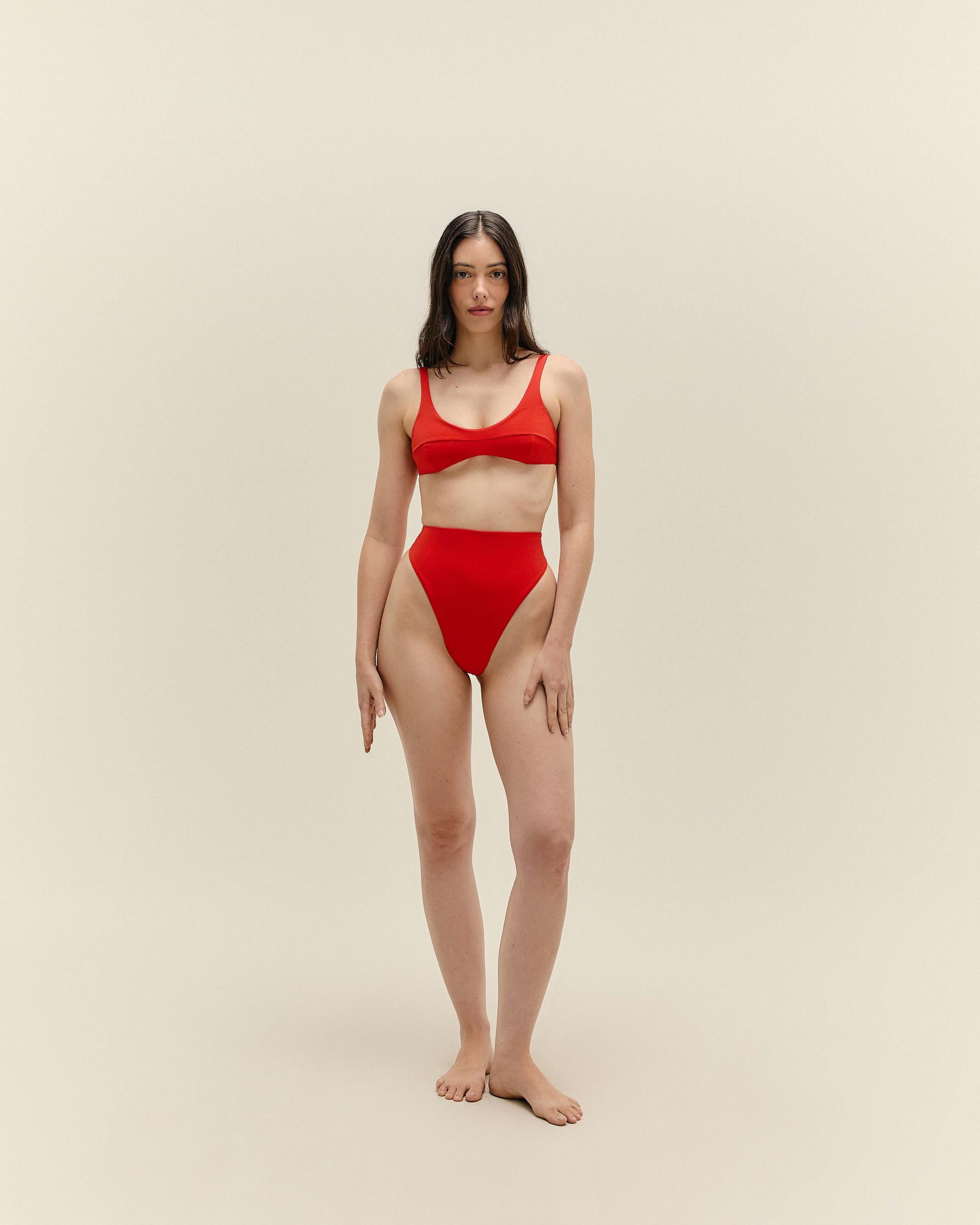 Top Laura Vermelho Desvio