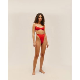 Haight — Top Ligia Fp Vermelho Desvio