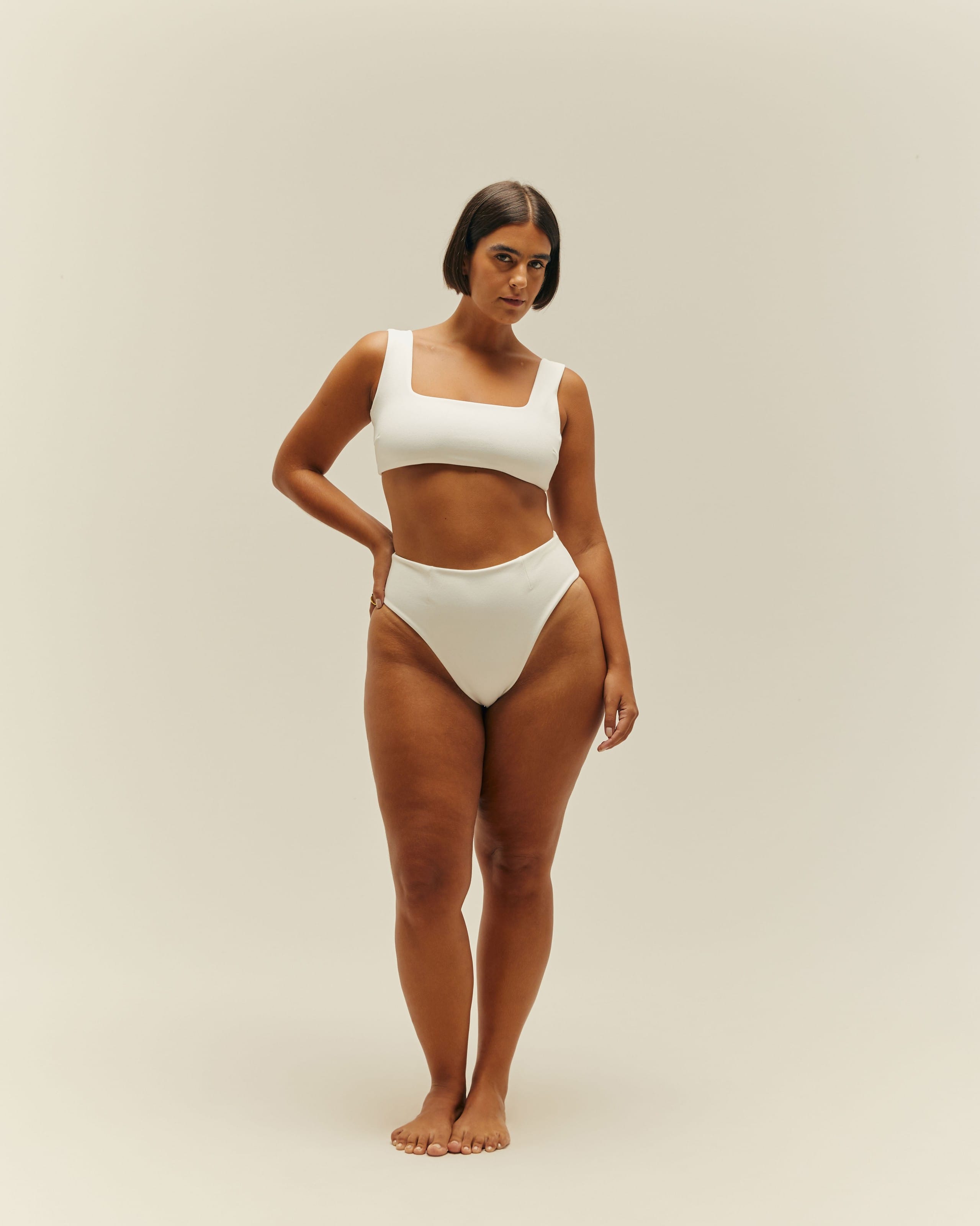 Top Manu Crepe Off-White