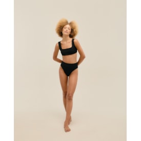 Haight — Top Manu Crepe Preto