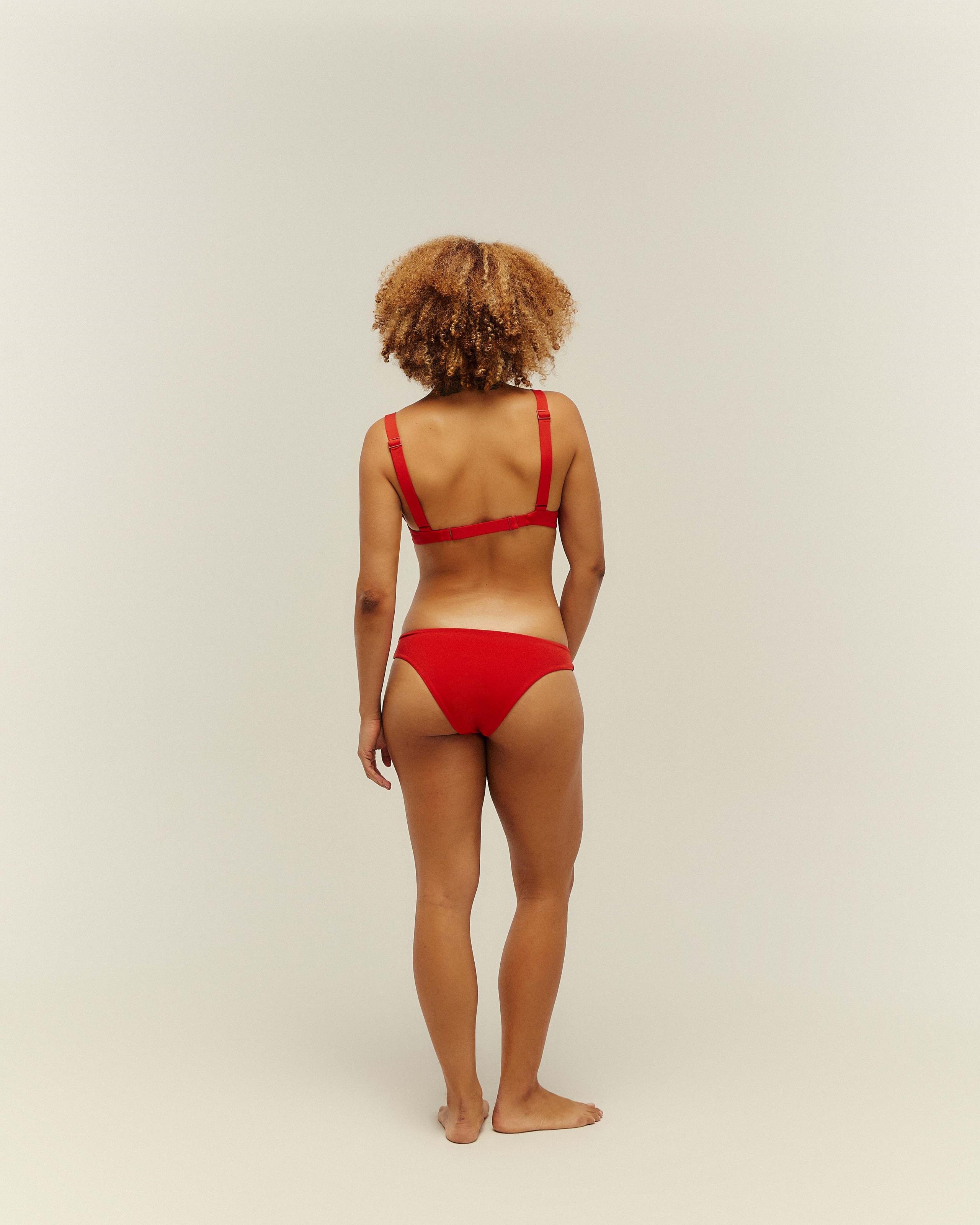 Top Mar Regulável Vermelho