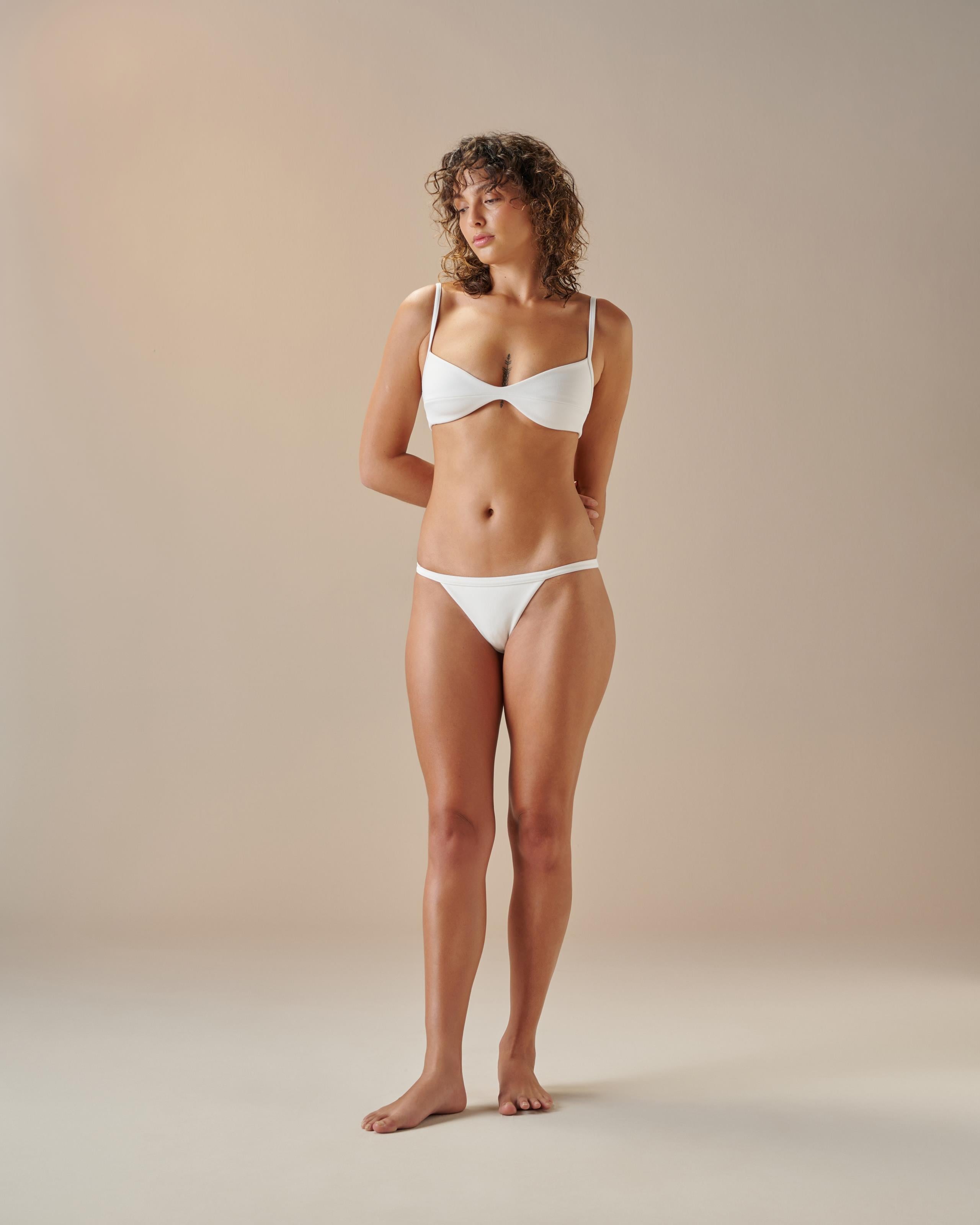 Top Mônica Crepe Off-White