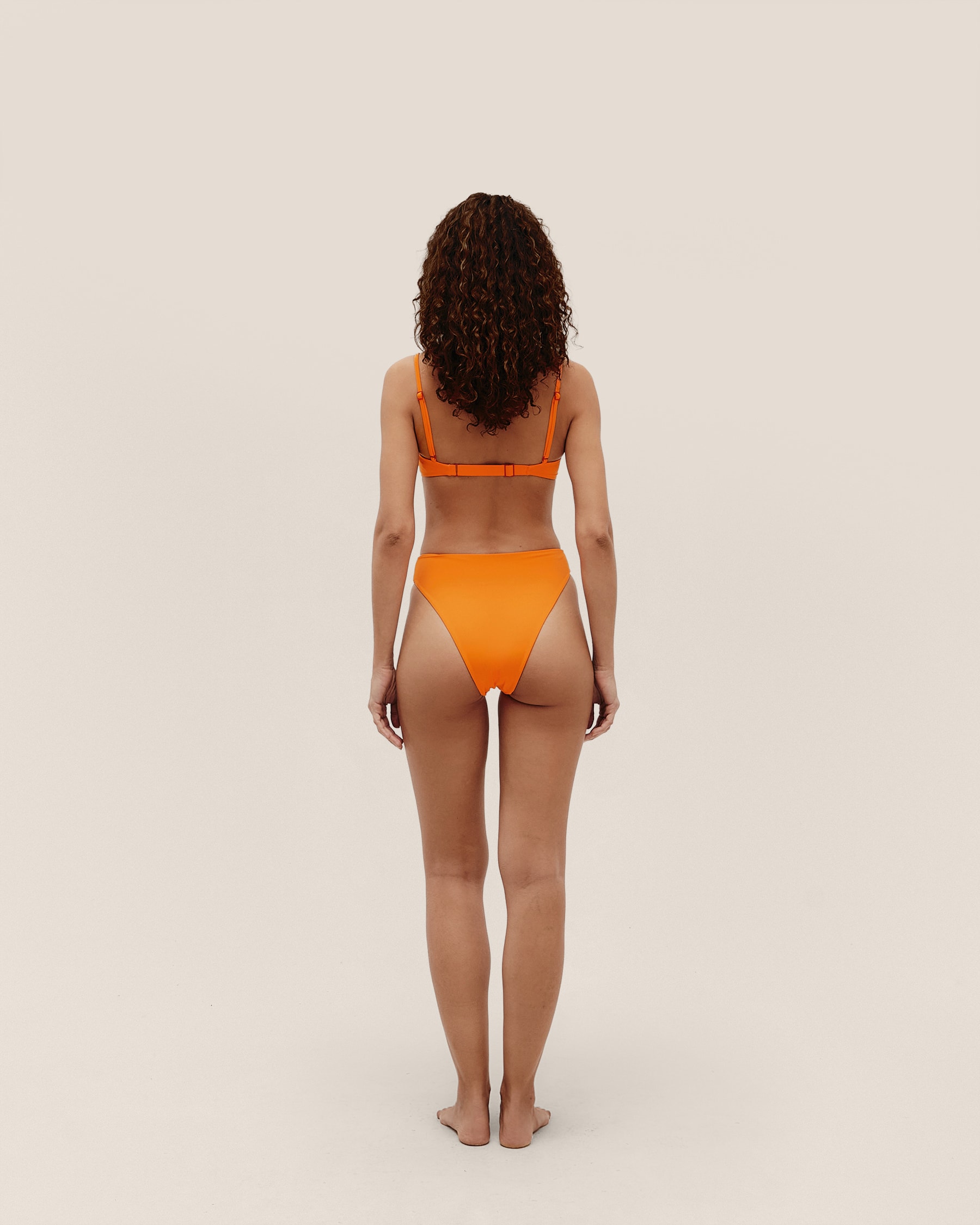 Top Mônica Regulável Laranja Mandarina