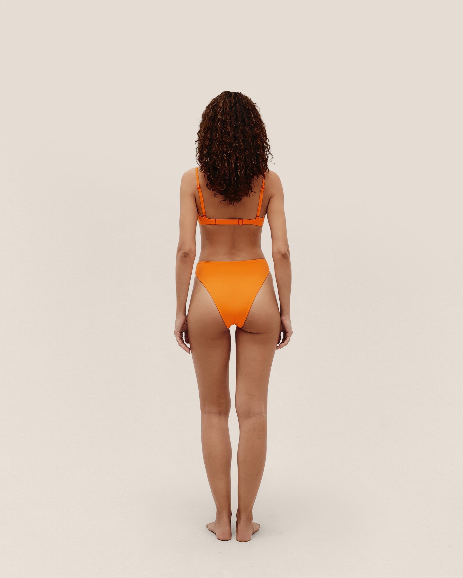 Top Mônica Regulável Laranja Mandarina