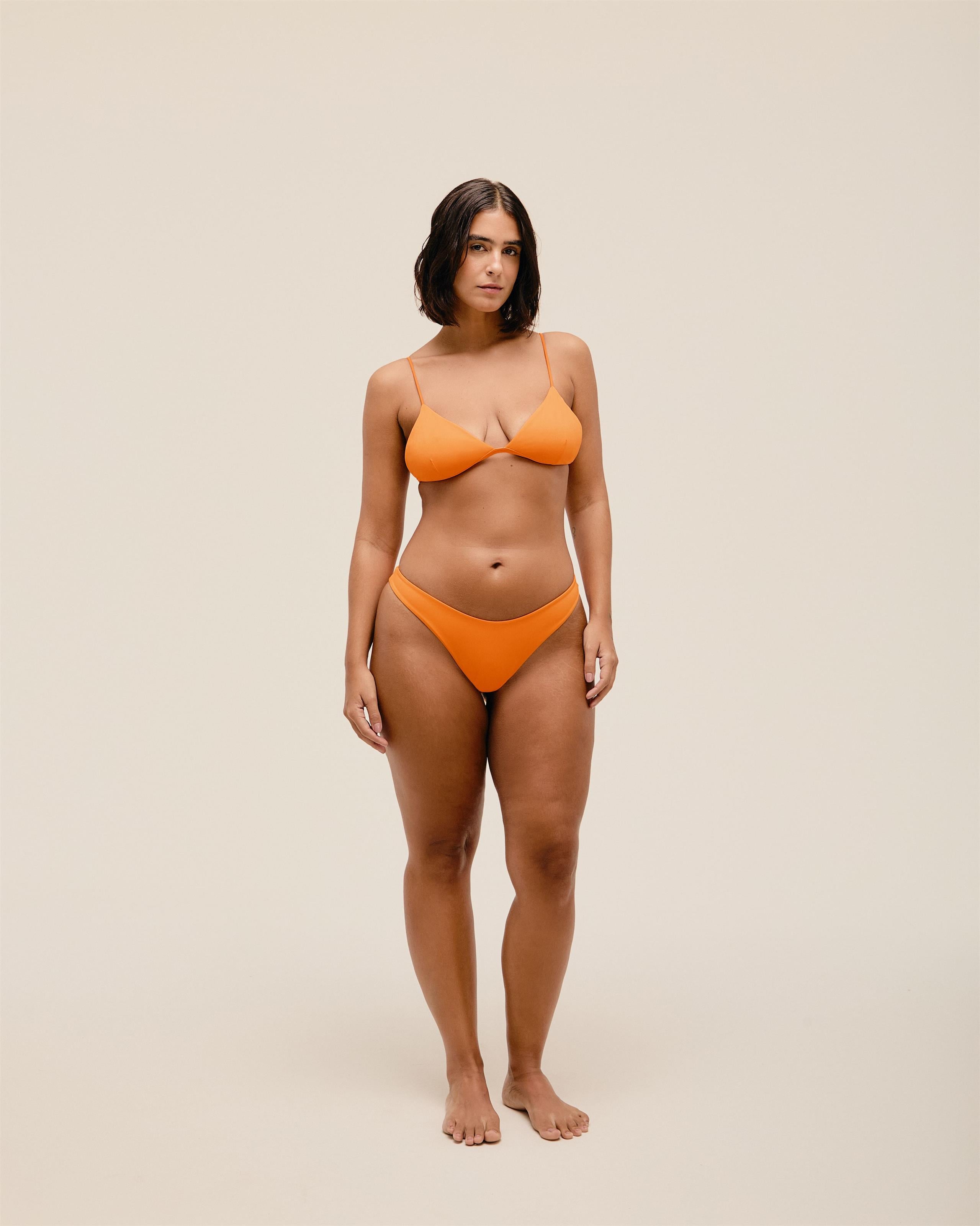 Top Olivia Regulável Laranja Mandarina