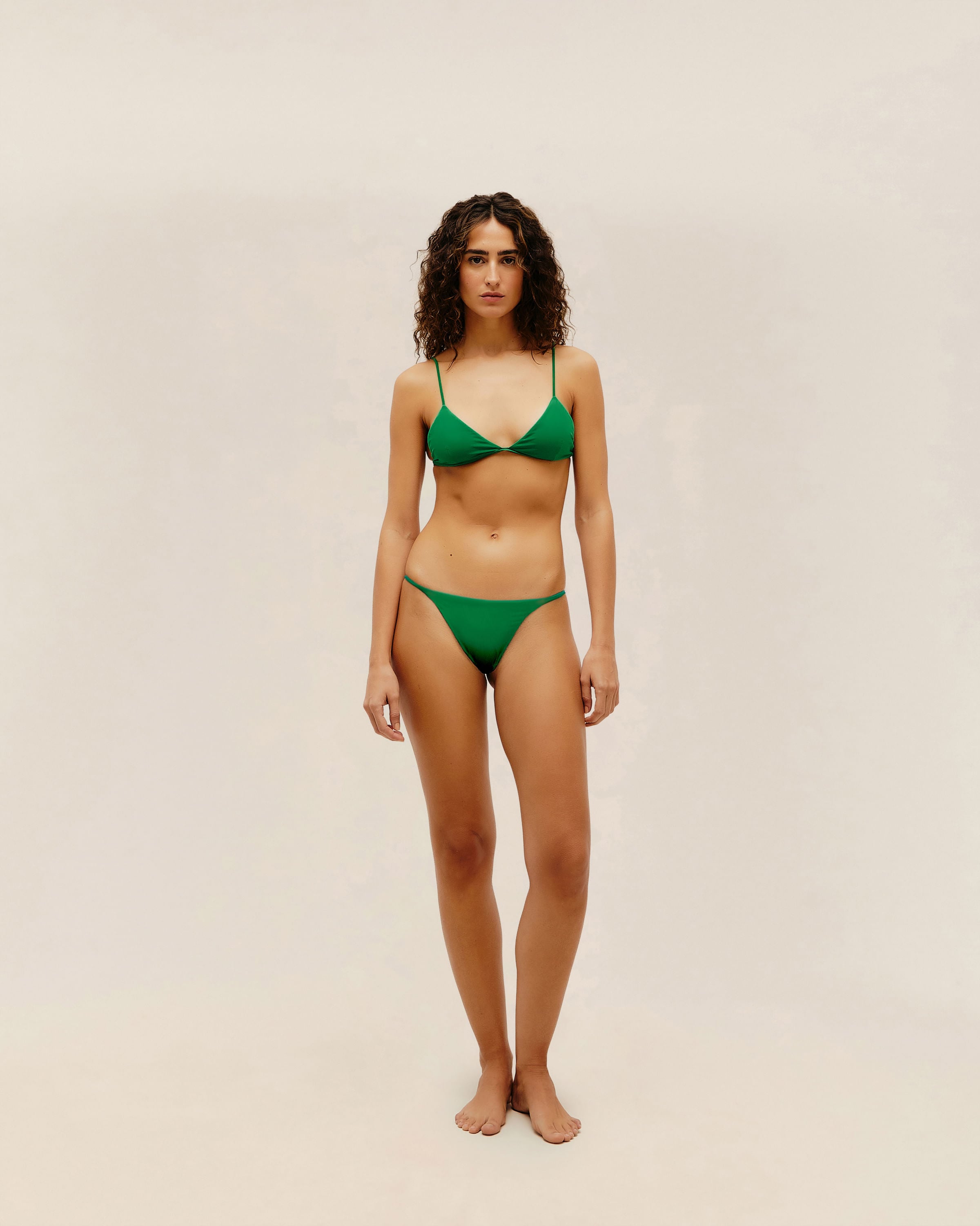 Top Olivia Regulável Verde Vintage