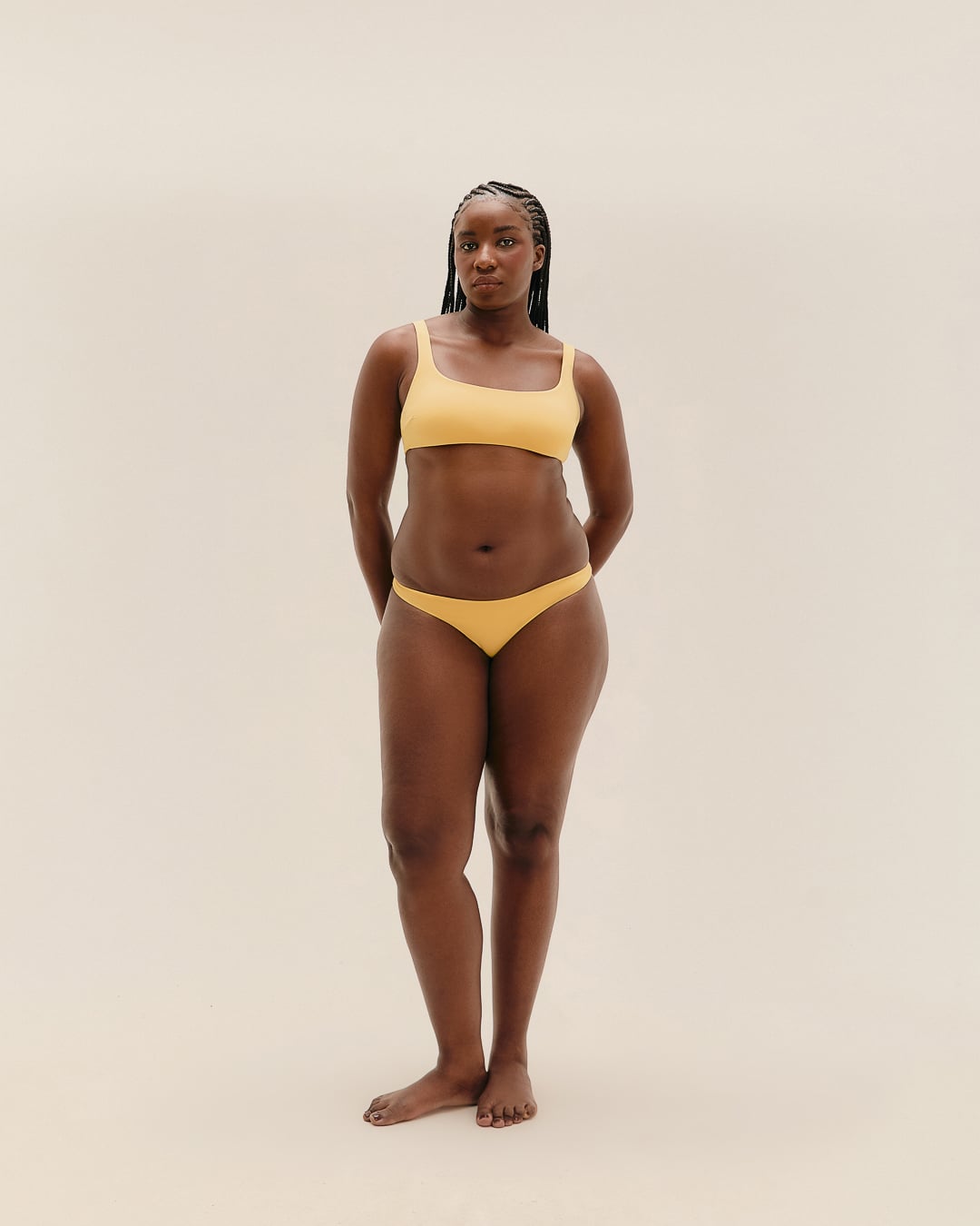 Top Thidu Amarelo Feixe