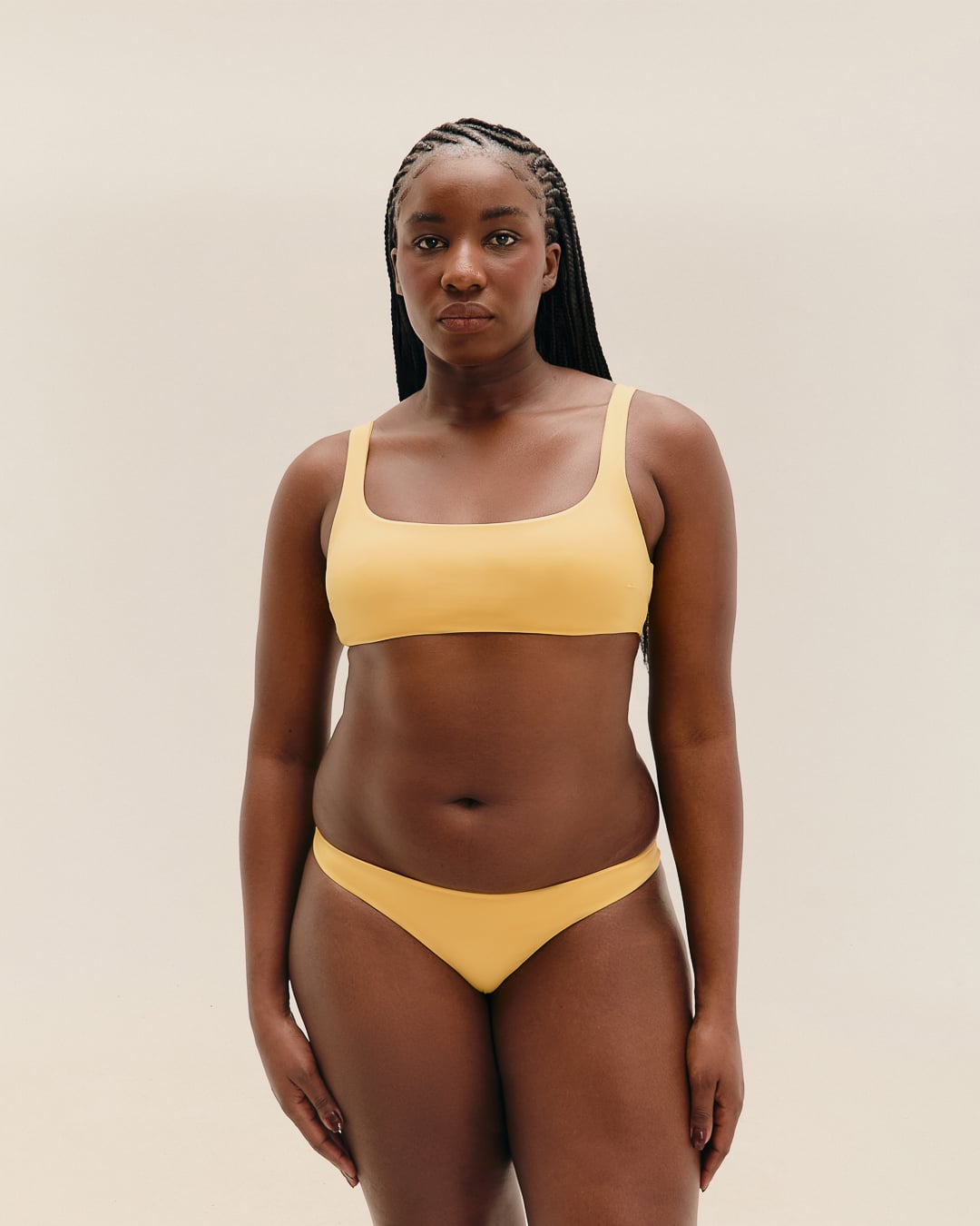 Top Thidu Amarelo Feixe
