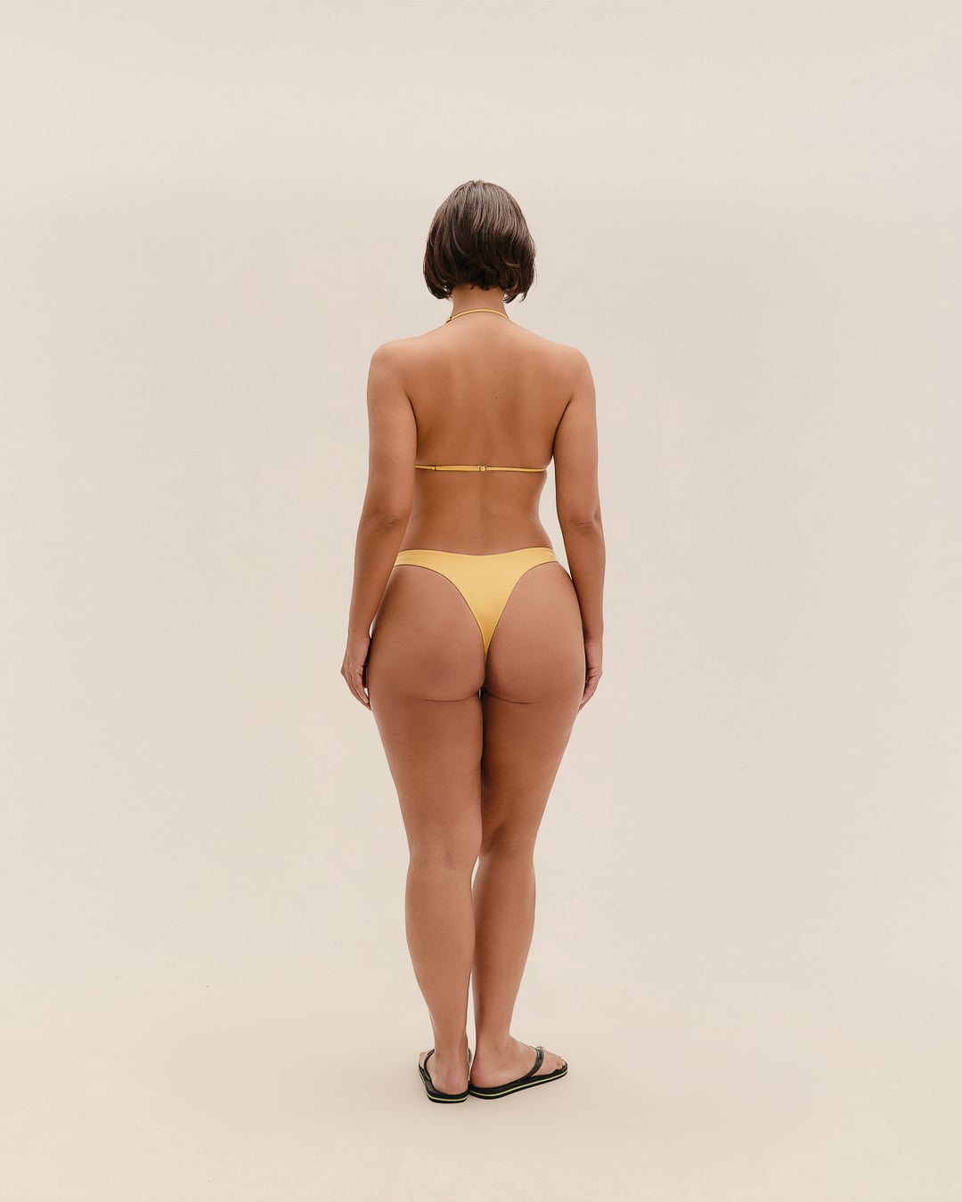 Top Vica Amarelo Feixe