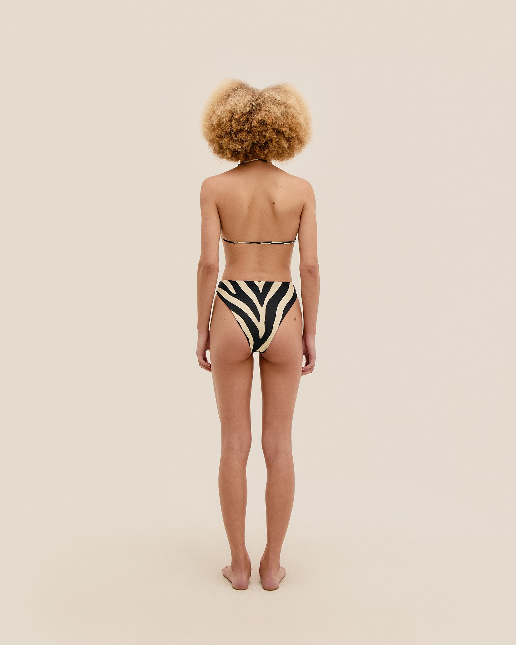 Top Vica Regulavel Zebra Diagonal