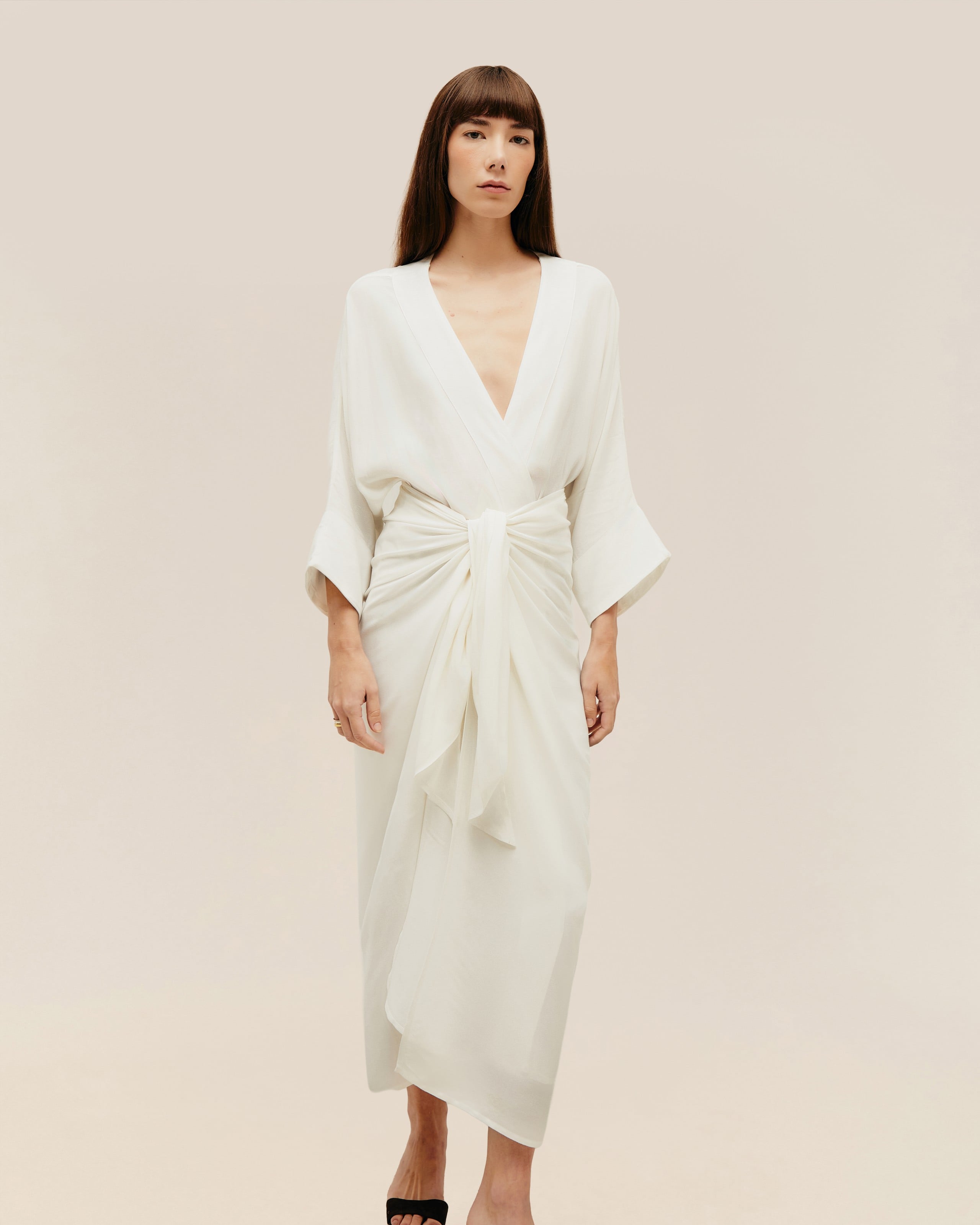Túnica Amarração Off-White