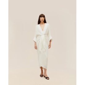 Haight — Túnica Amarração Off-White