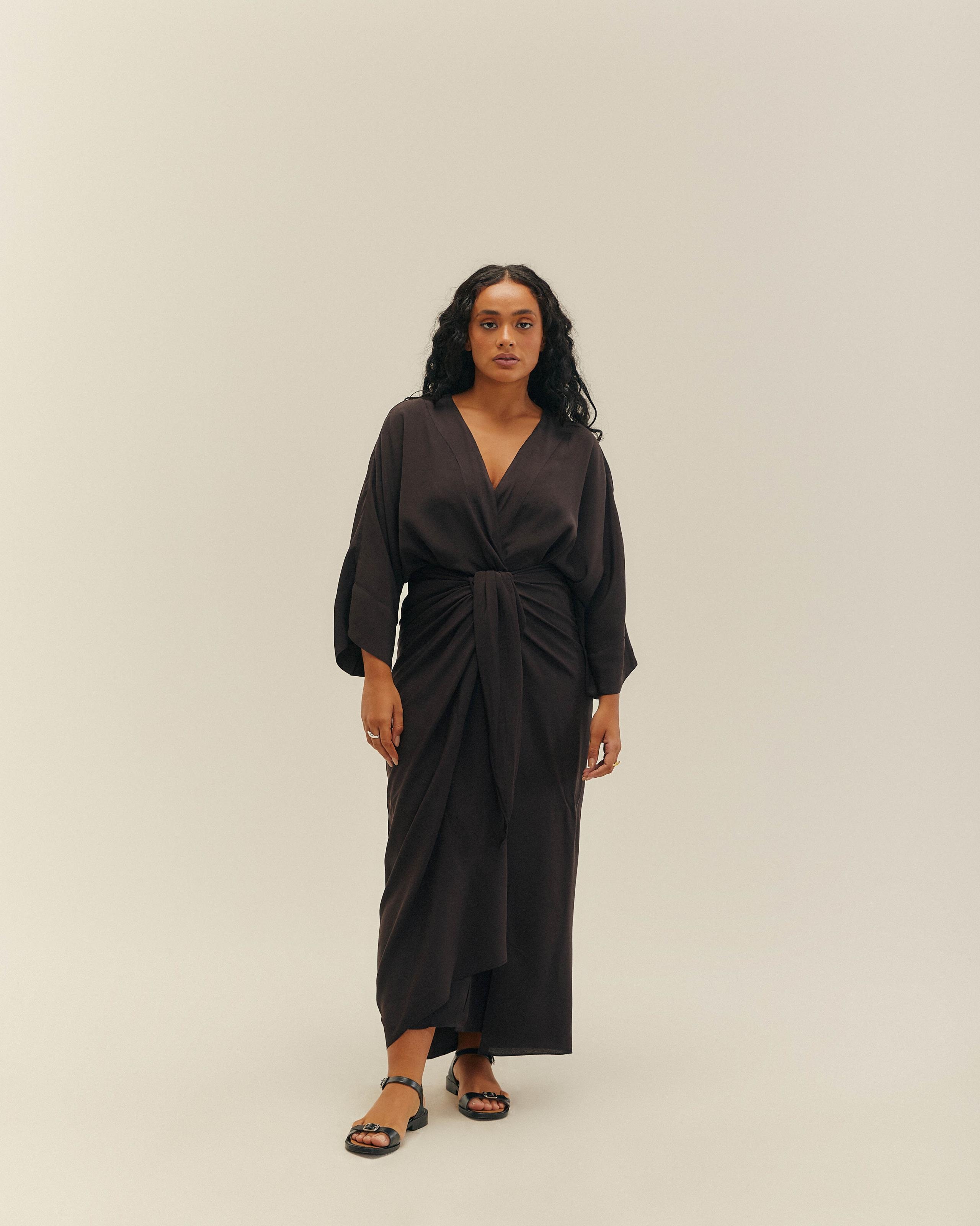 Túnica Amarração Preto