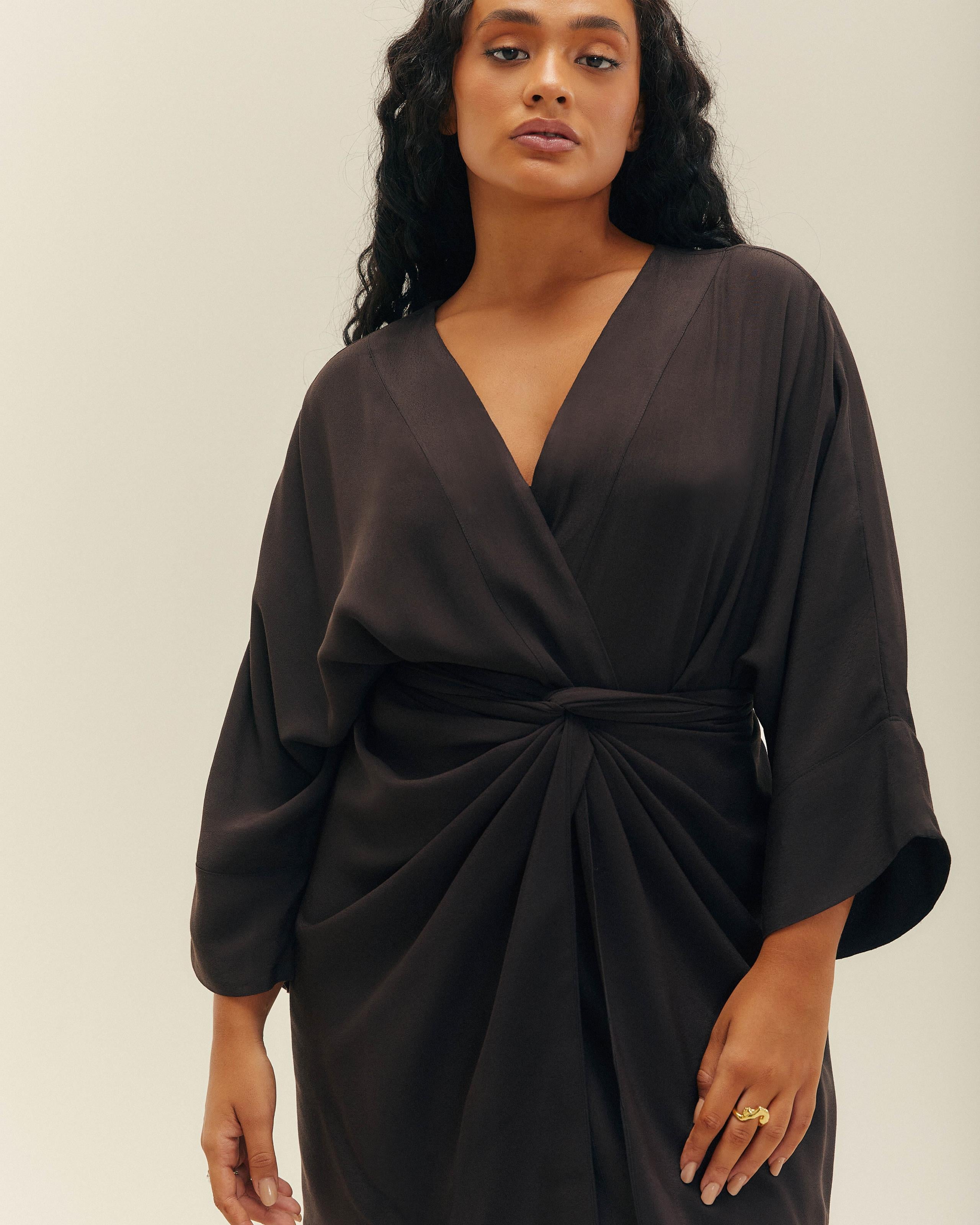 Túnica Amarração Preto