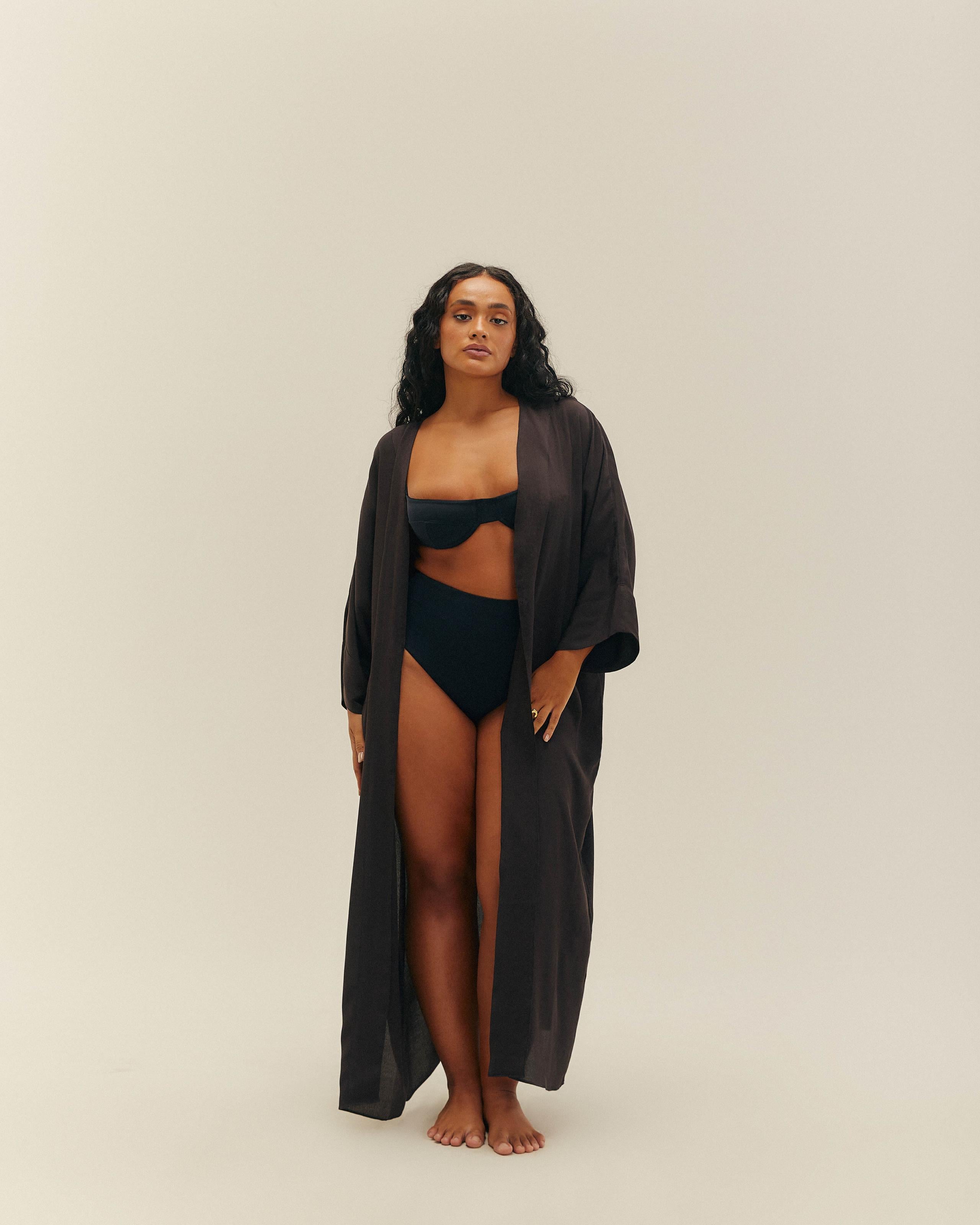 Túnica Amarração Preto