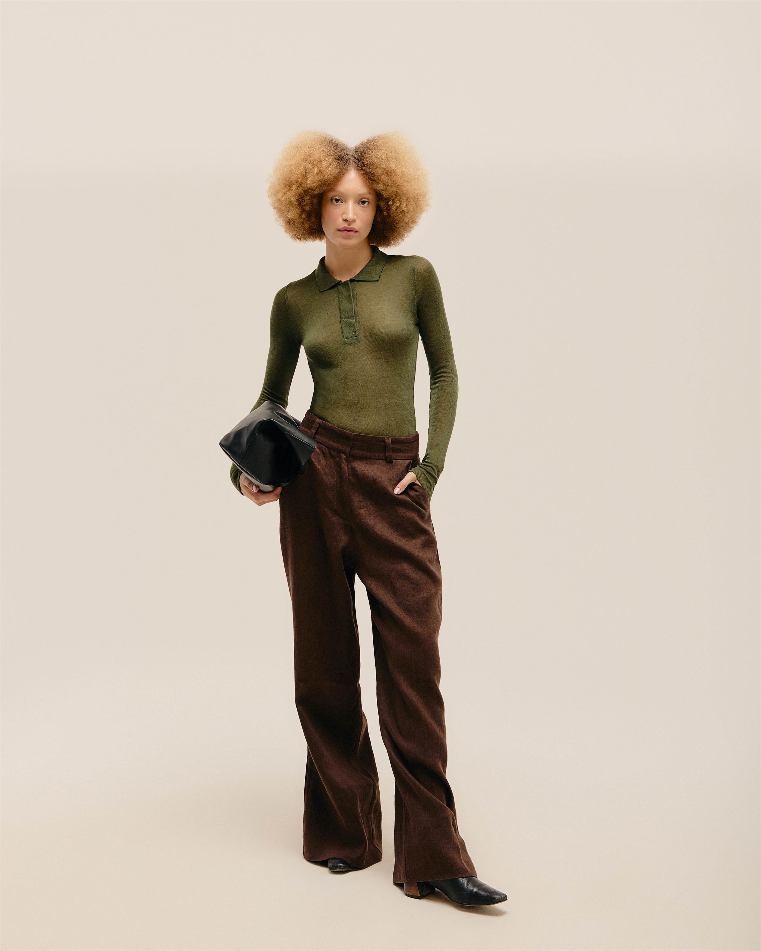 Vestido Amelia Tricot Verde