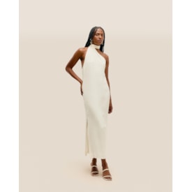 Haight — Vestido Angelina Longo Off-White