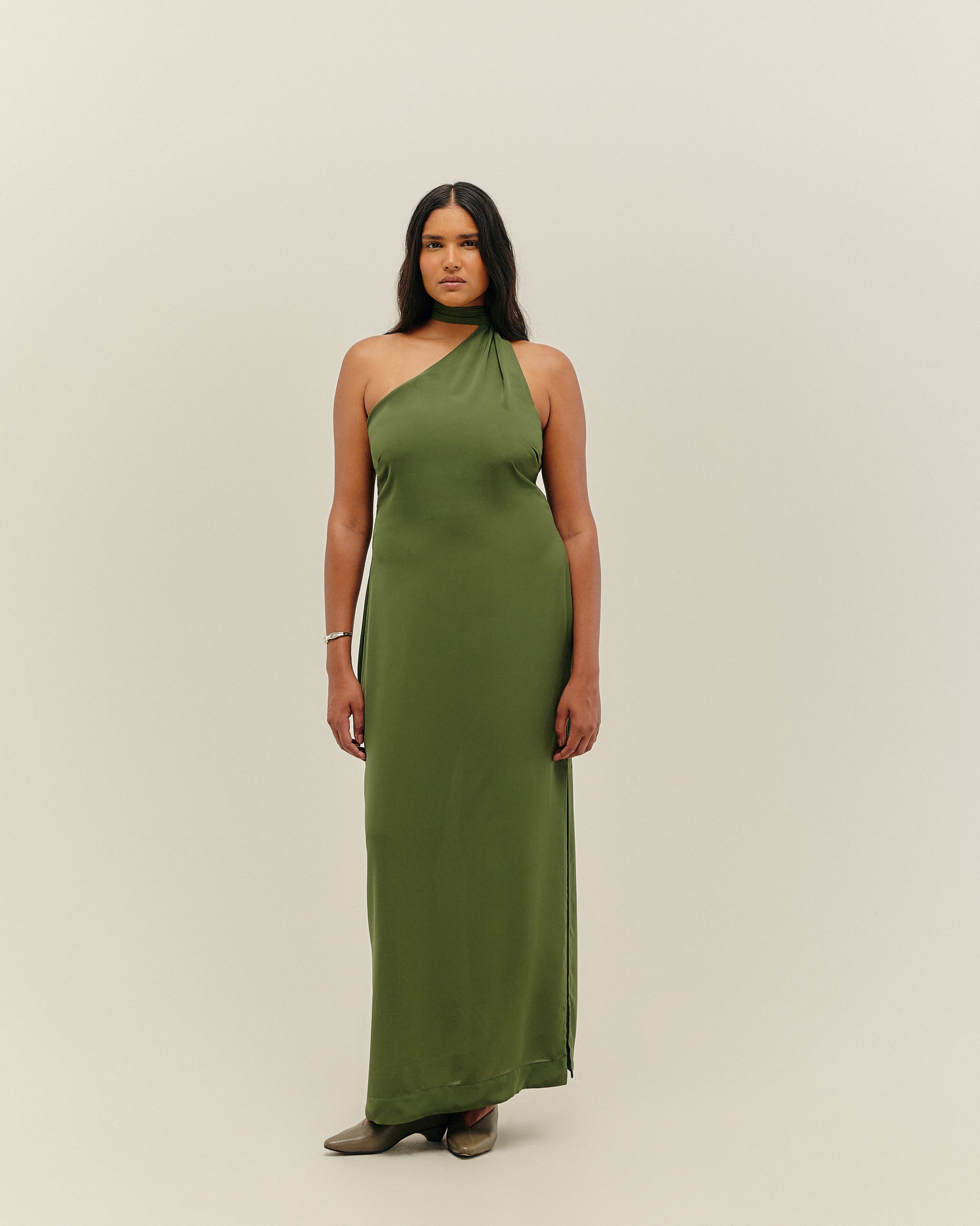 Vestido Angelina Longo Verde