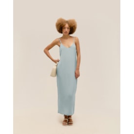 Haight — Vestido Camisola Azul Bardi