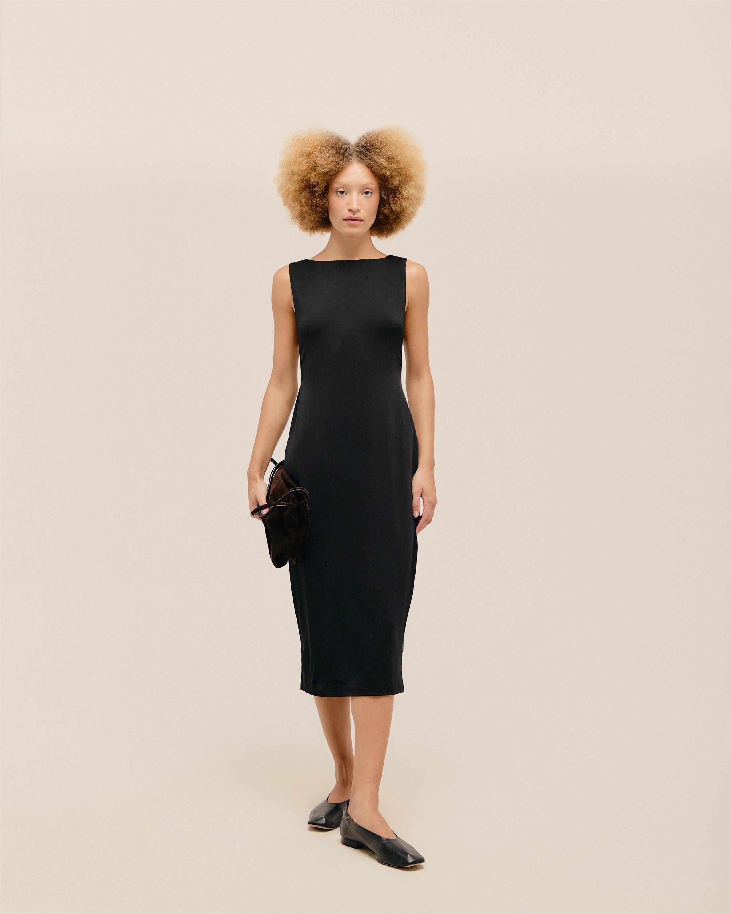 Vestido Cava Preto