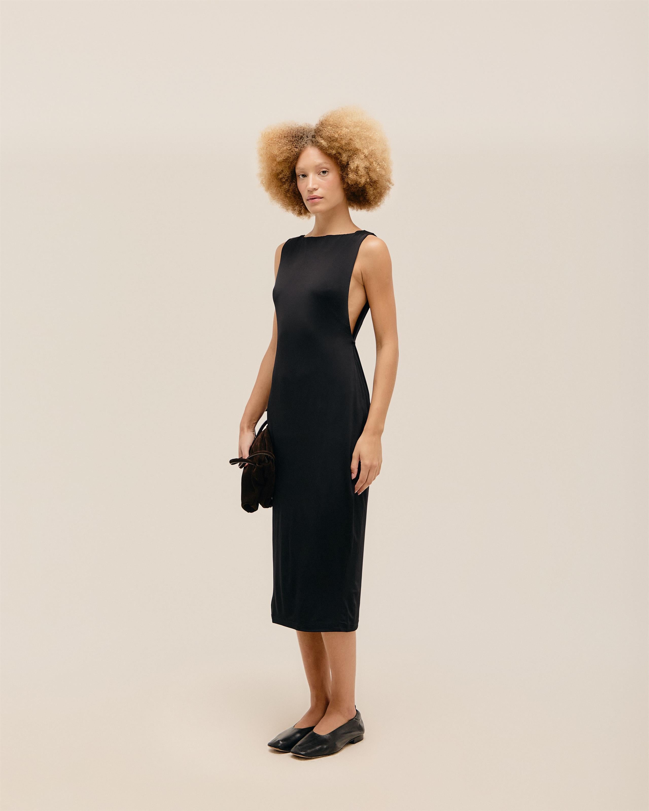 Vestido Cava Preto