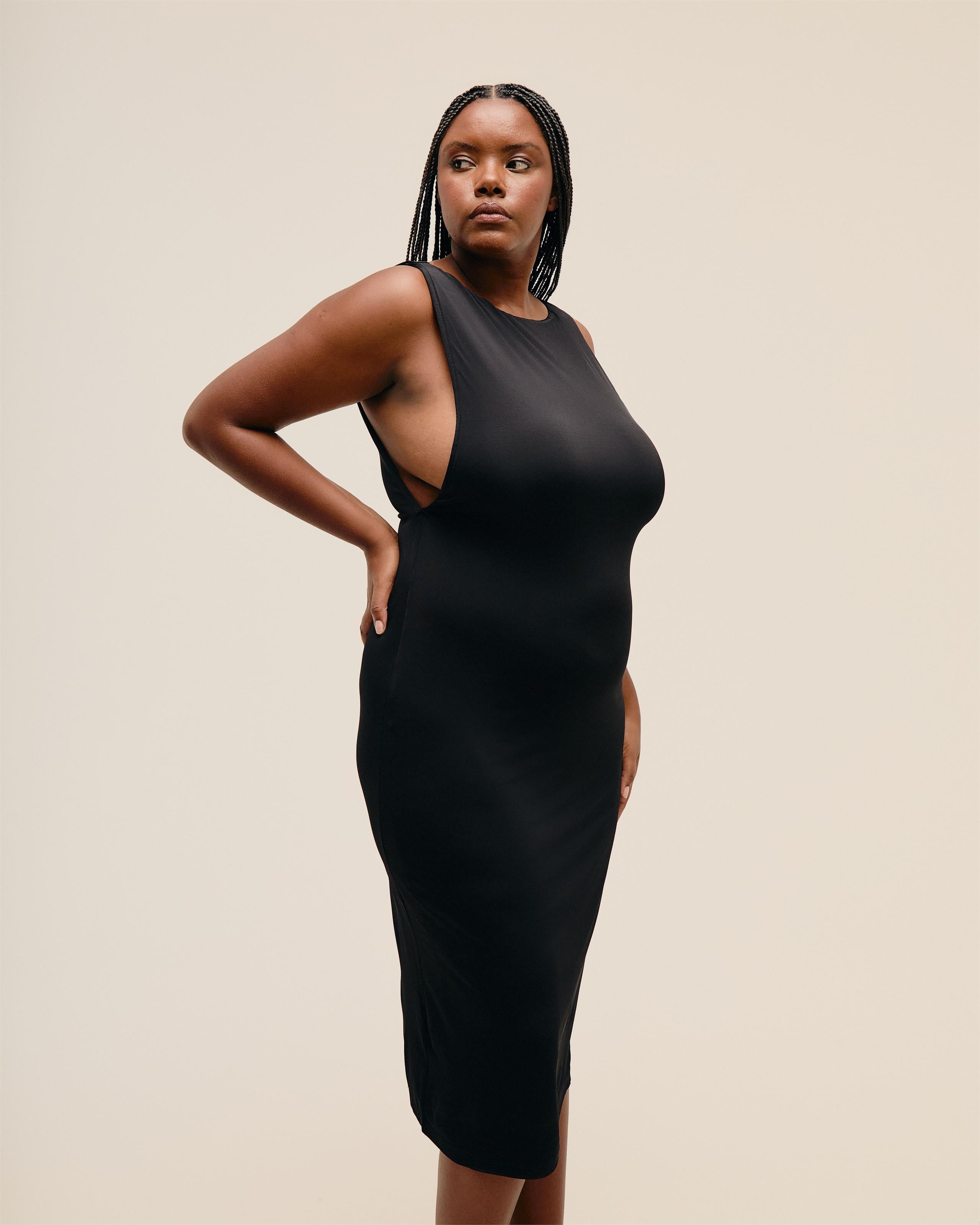 Vestido Cava Preto
