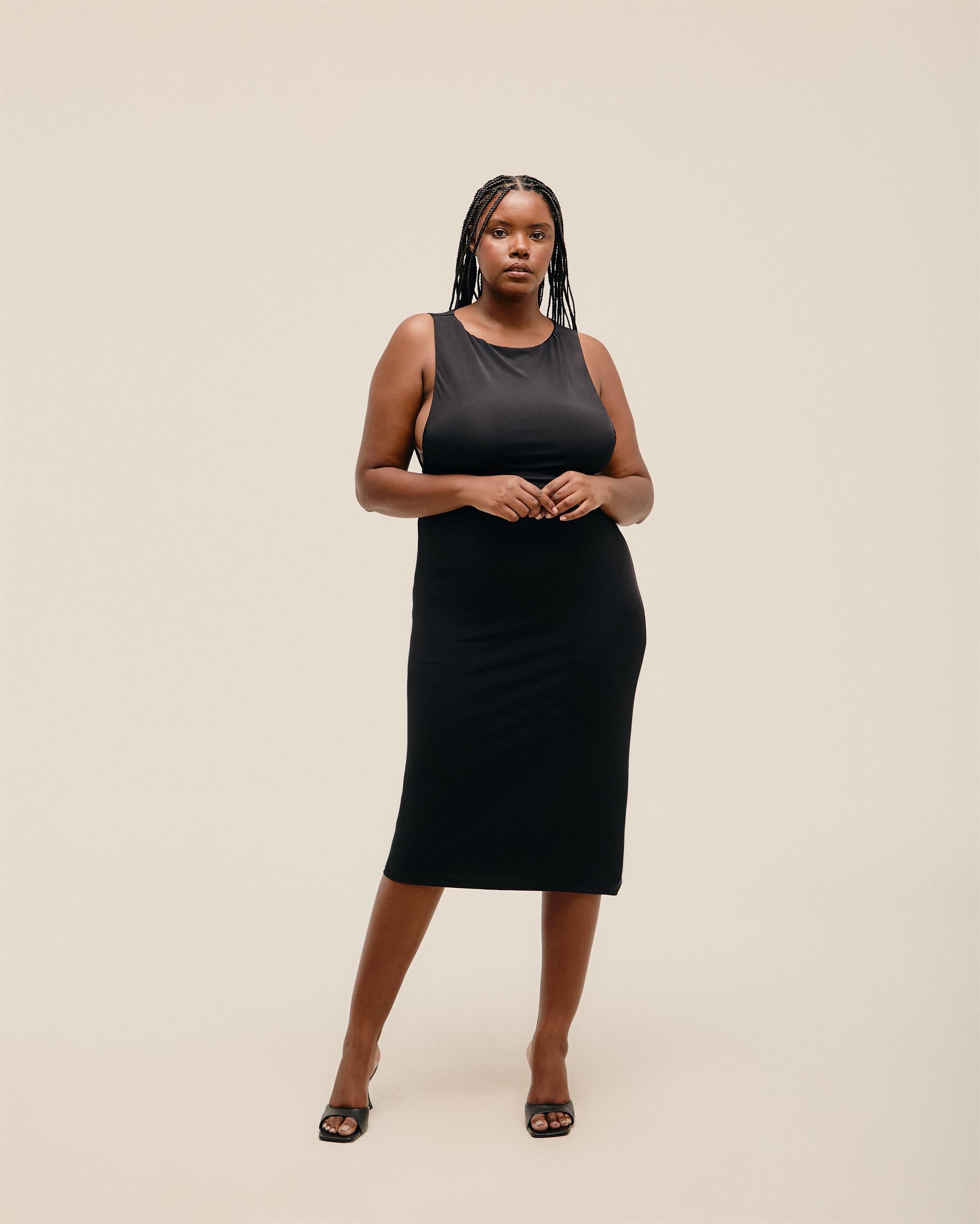 Vestido Cava Preto