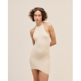 Haight — Vestido Cintia Tricot Bege