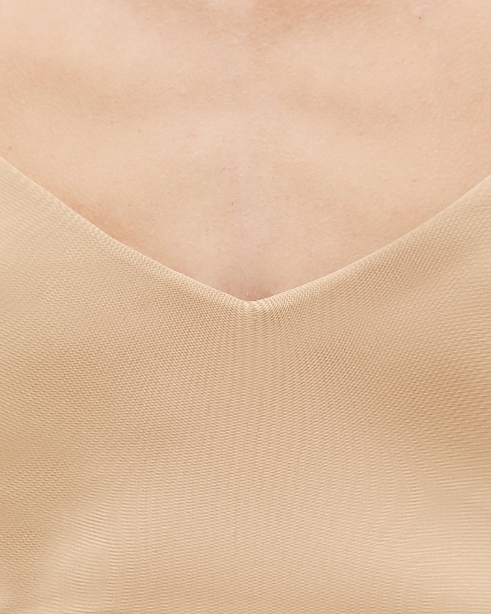 Vestido Combinação Mid Bege