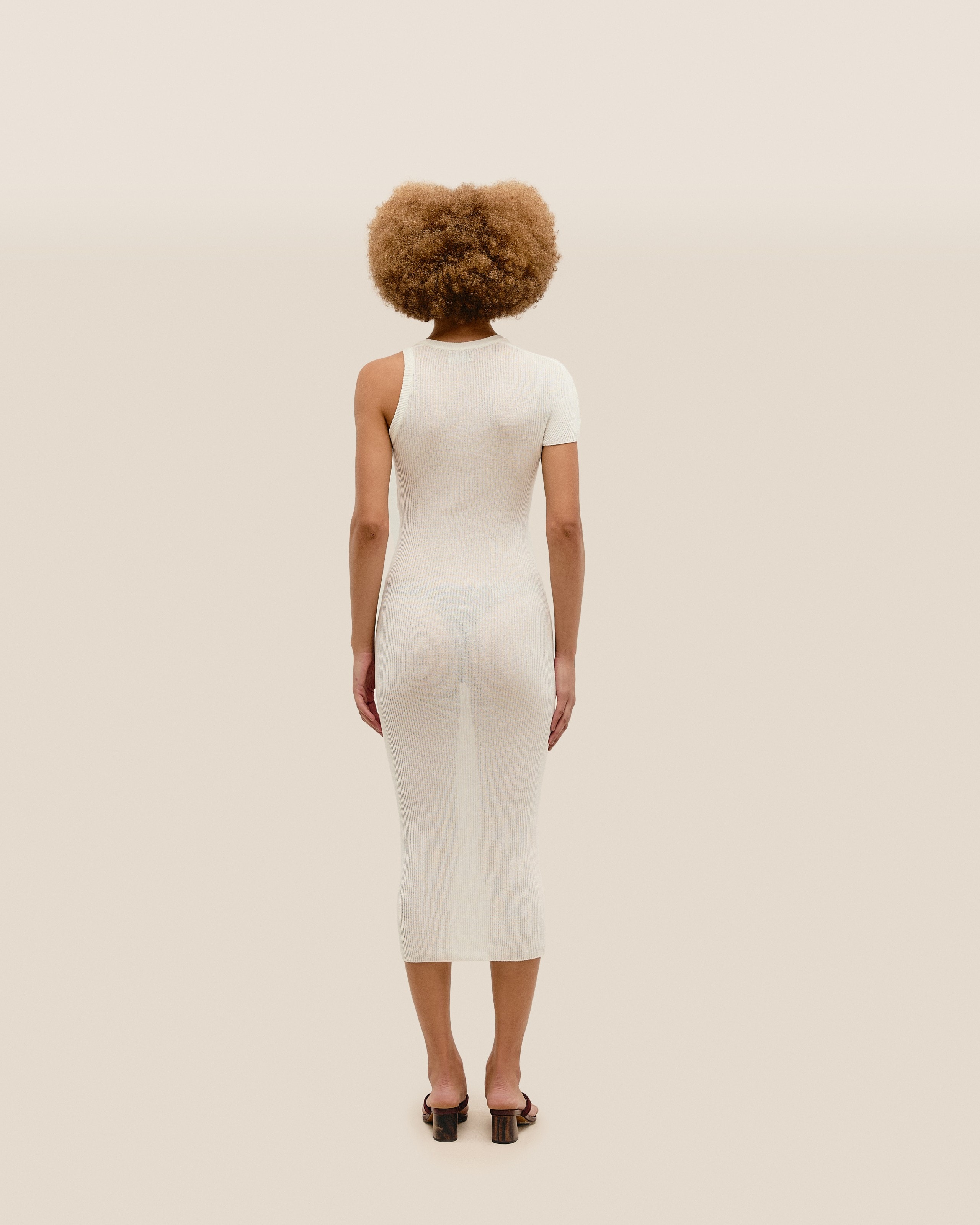 Vestido Florencia Tricot Off-White