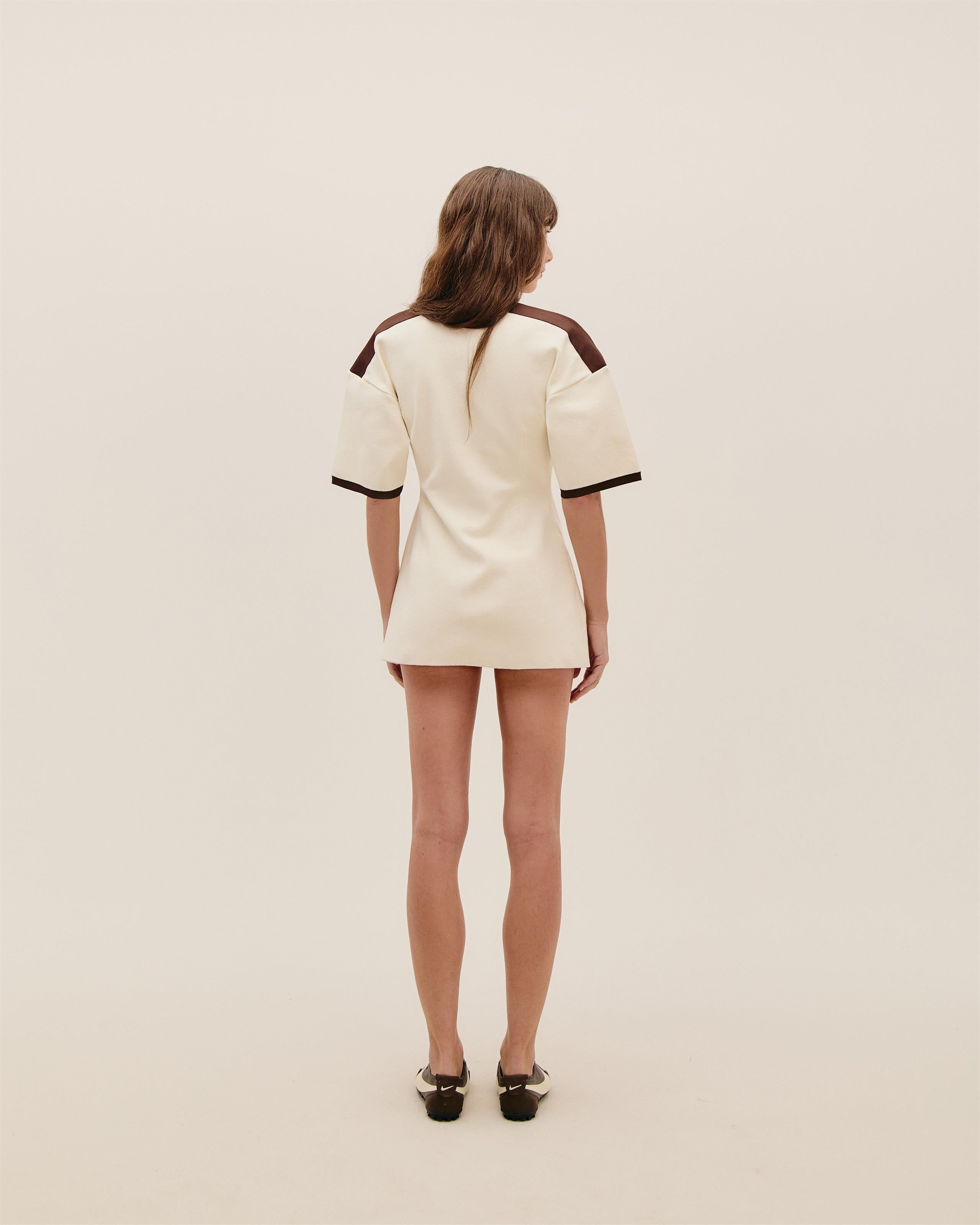 Vestido Gia Tricot Off-White