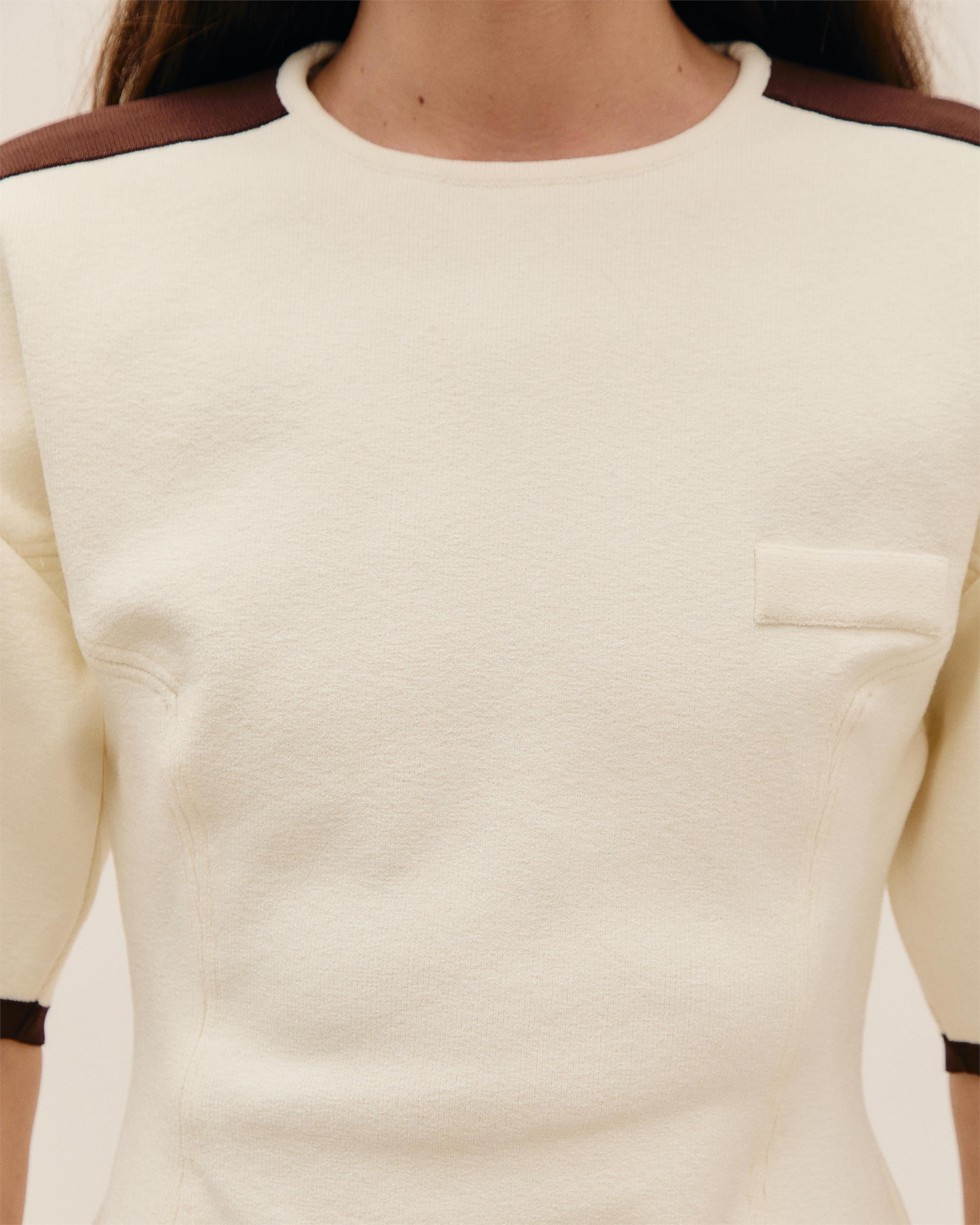 Vestido Gia Tricot Off-White