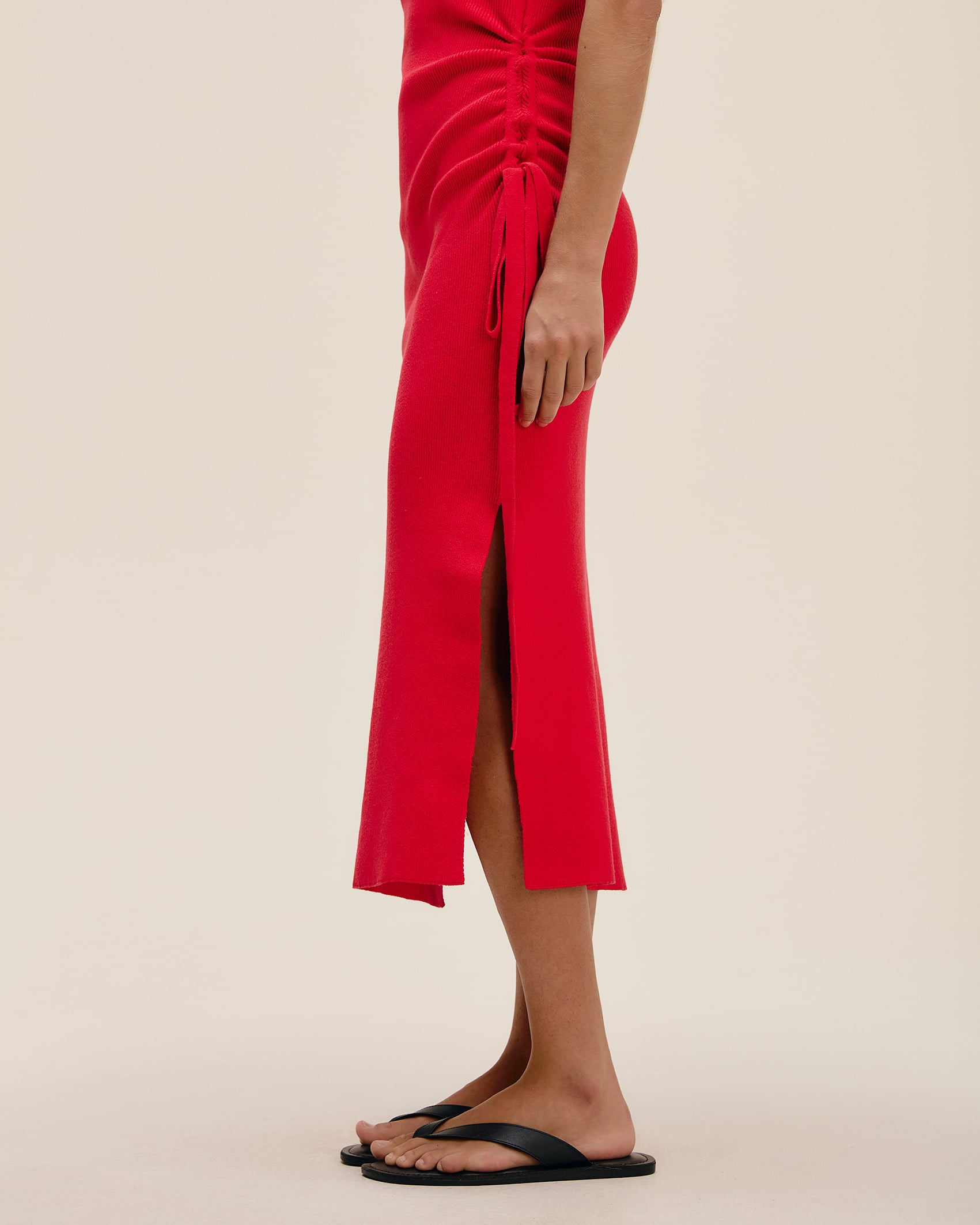 Vestido Giulia Tricot Vermelho Desvio