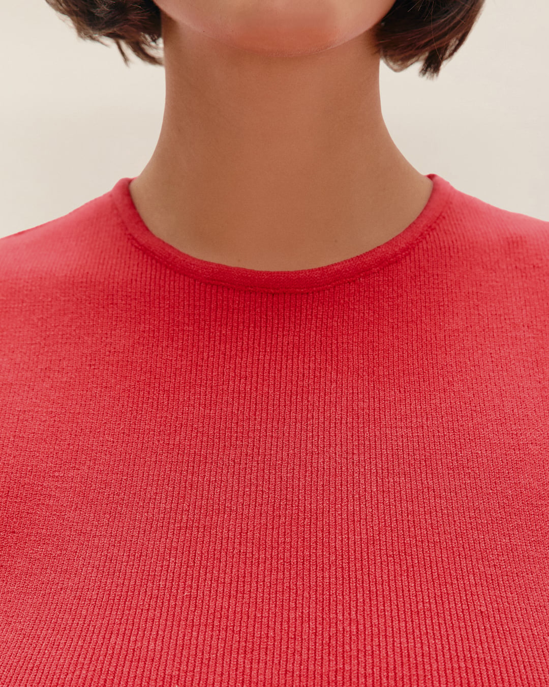 Vestido Giulia Tricot Vermelho Desvio