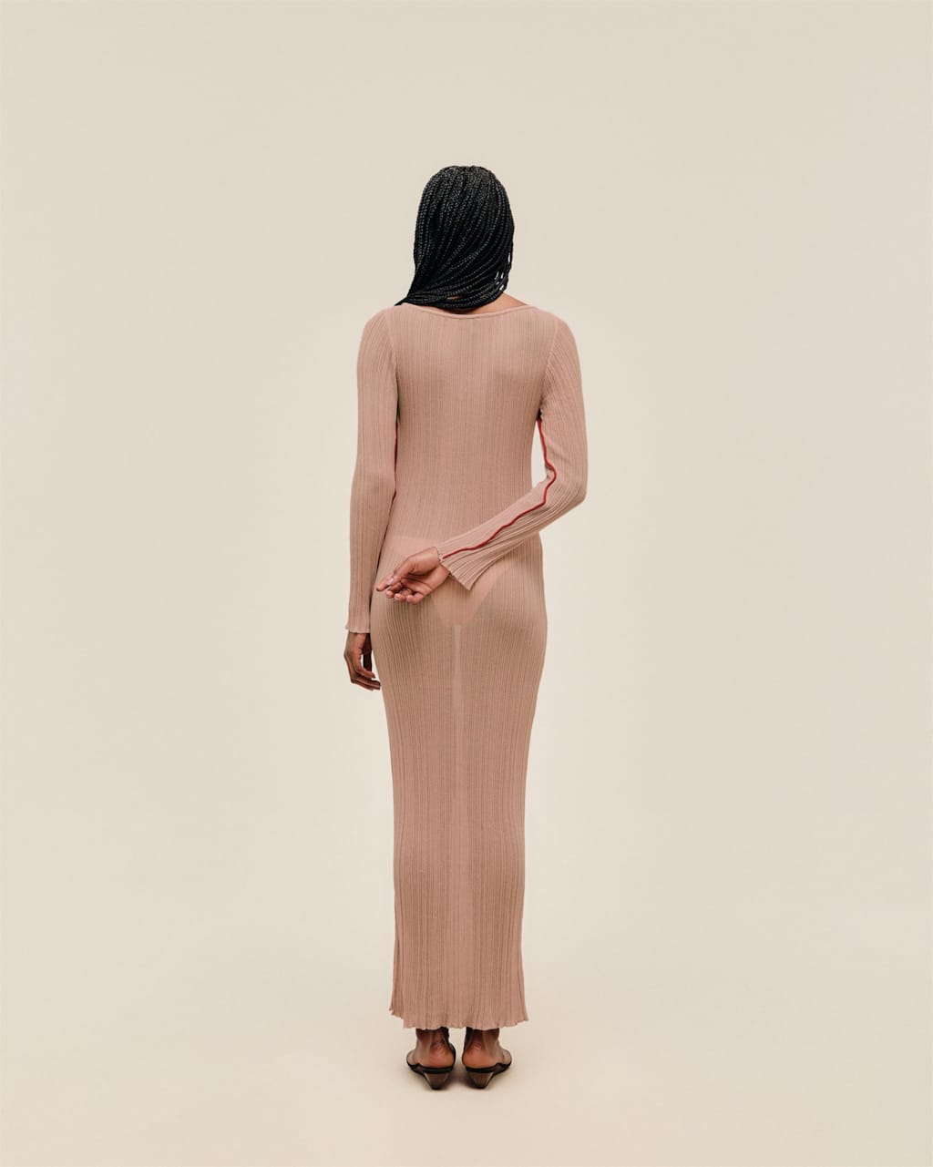 Vestido Helena Tricot Rosa Mosqueta