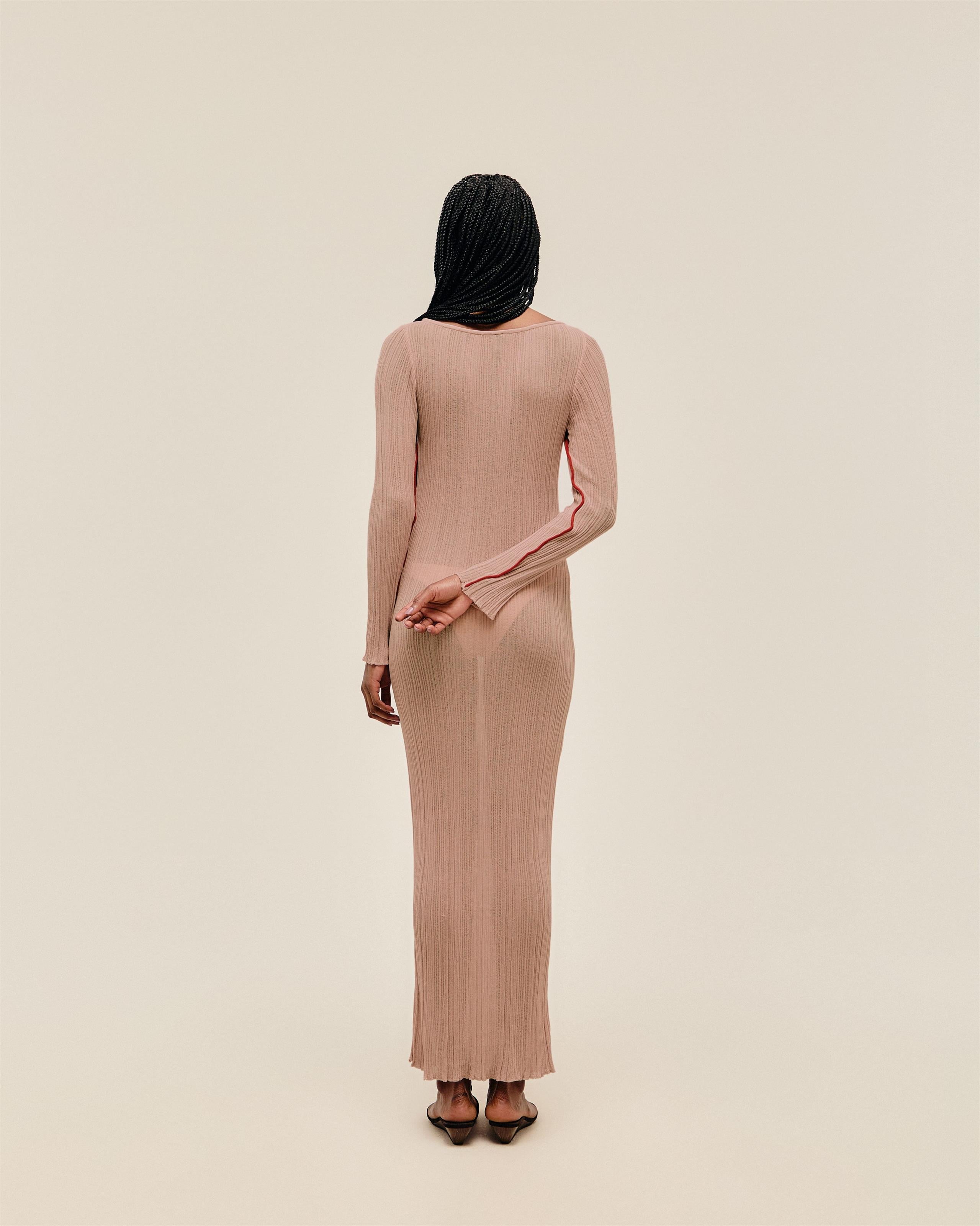Vestido Helena Tricot Rosa Mosqueta