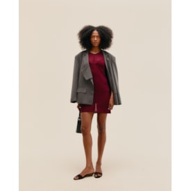 Haight — Vestido Isa Tricot Vinho