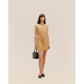Haight — Vestido Iva Linho Bege Zucca