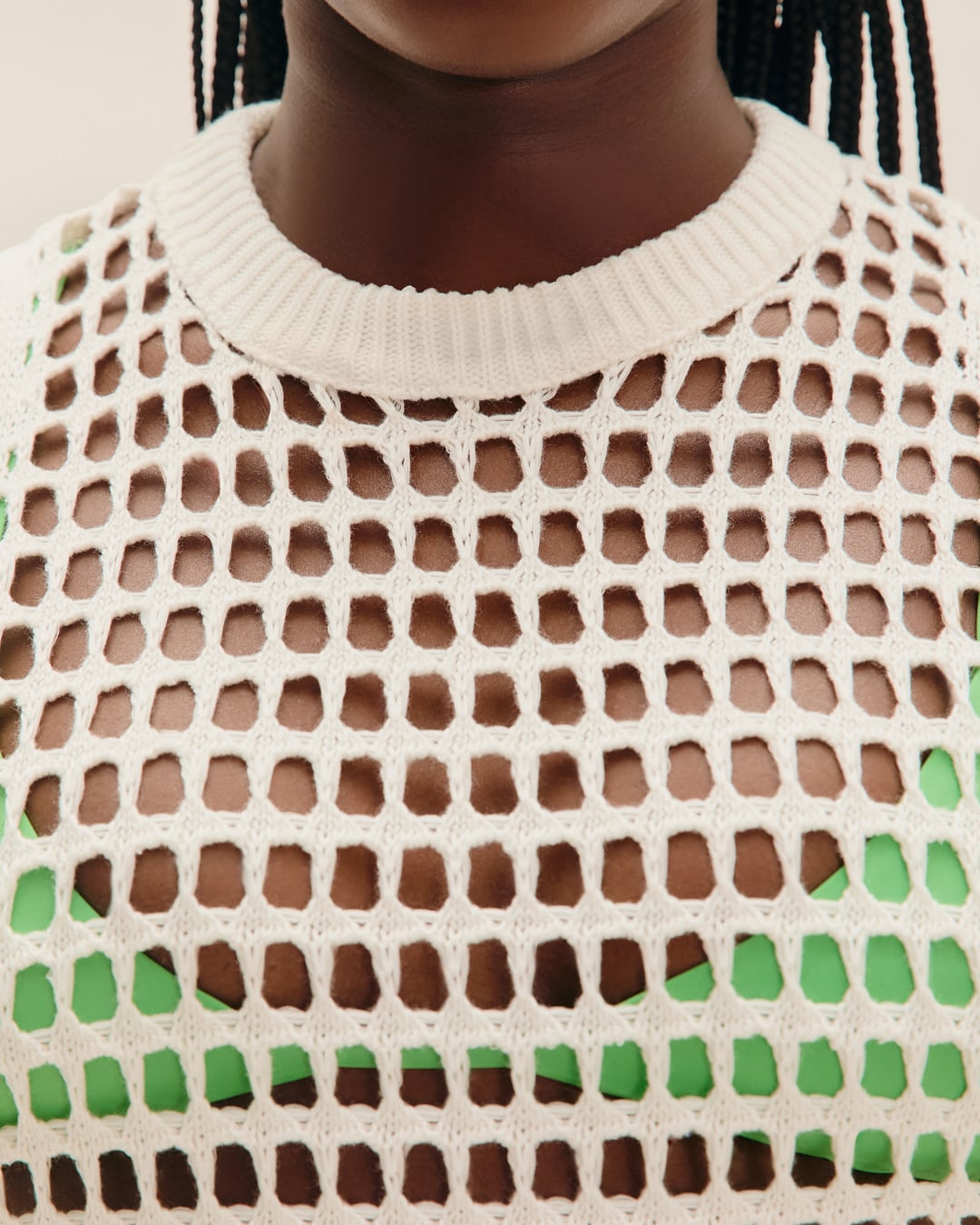 Vestido Kira Tricot Marfim