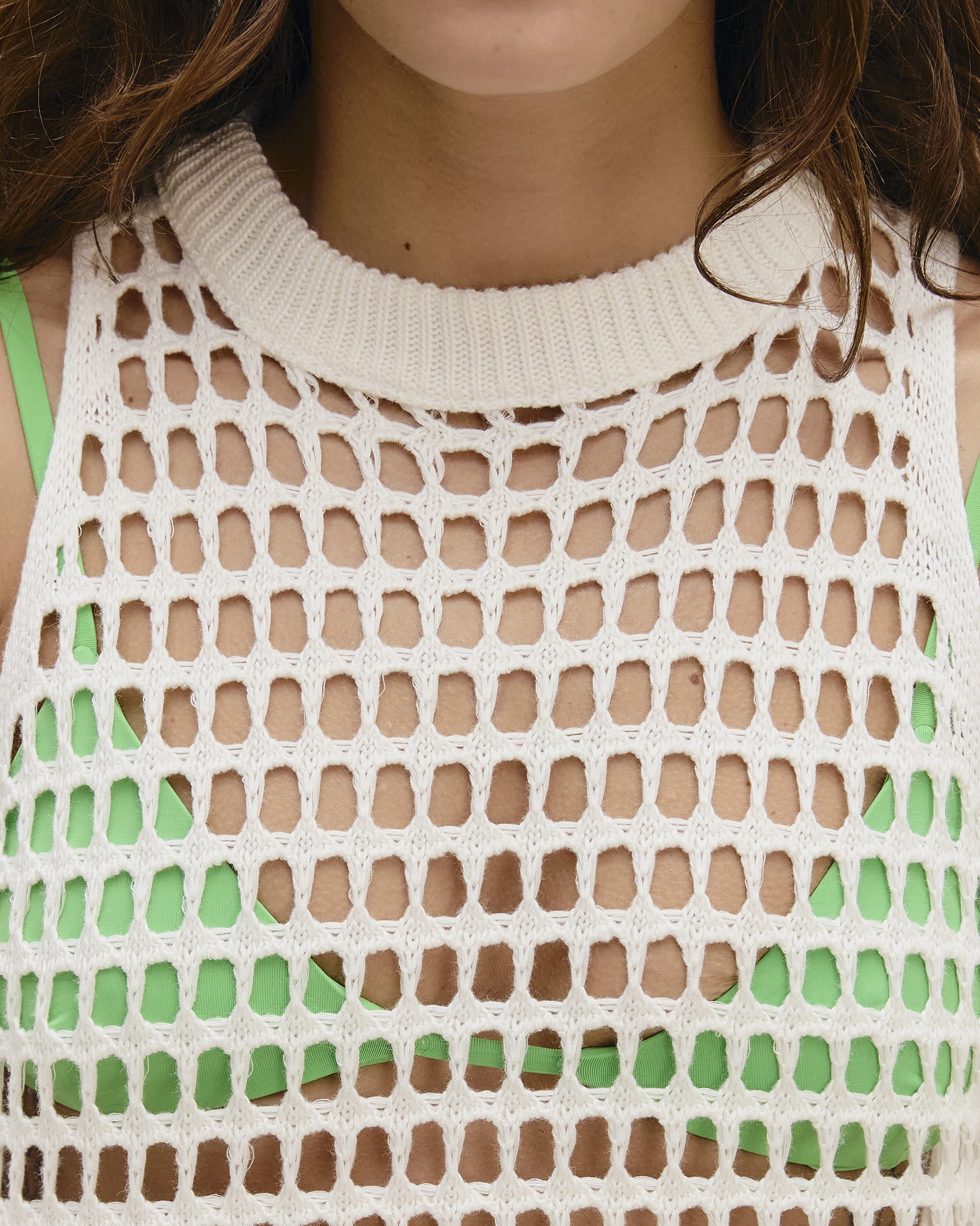 Vestido Kira Tricot Marfim