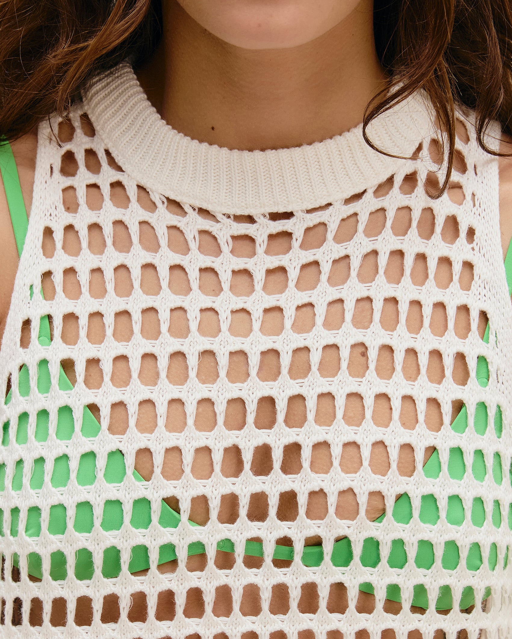 Vestido Kira Tricot Marfim